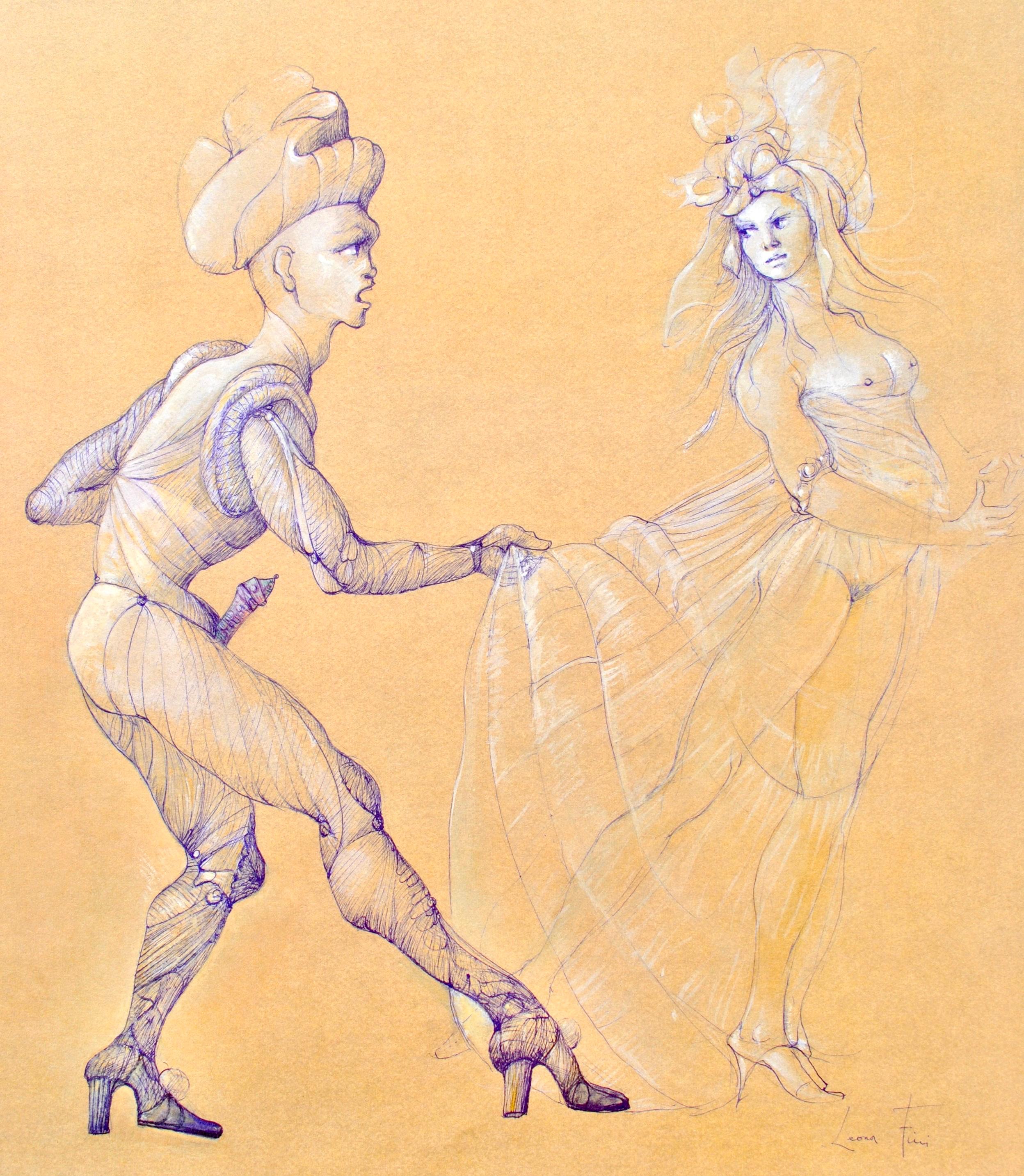 Fini, Composizione, Fruits de la Passion, XXe siècle (dopo) - Print di Leonor Fini