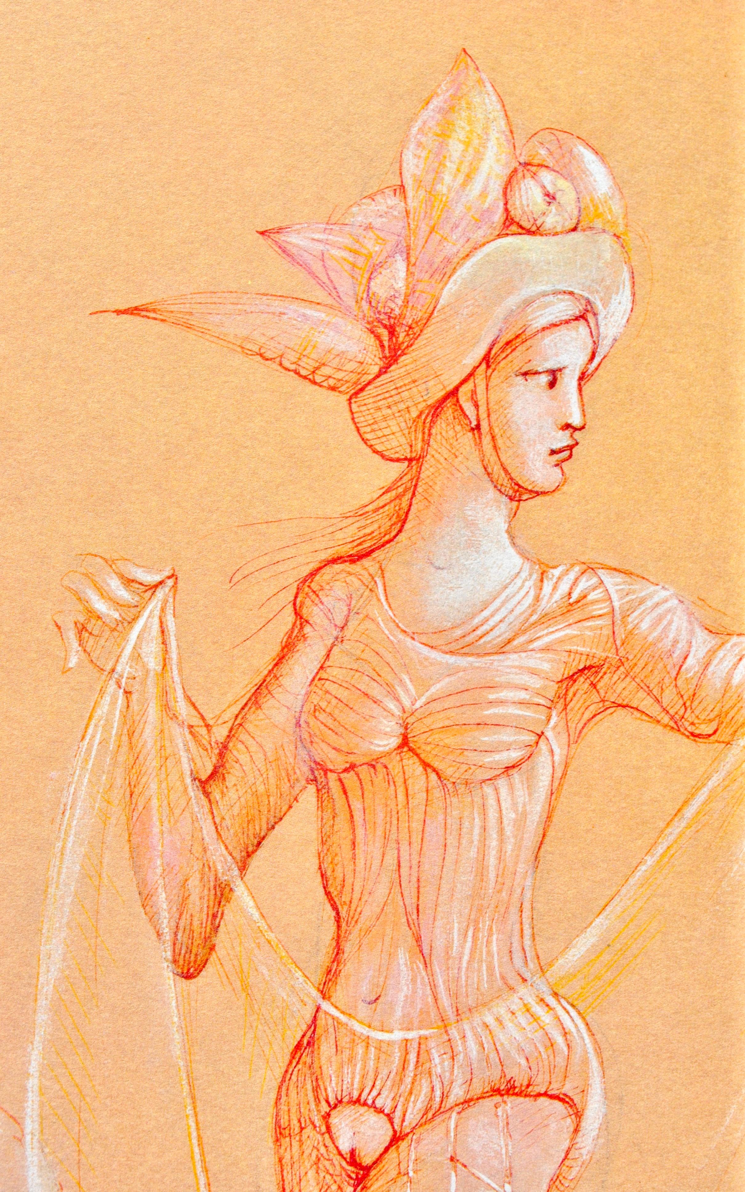 Fini, Composizione, Fruits de la Passion, XXe siècle (dopo) - Print di Leonor Fini
