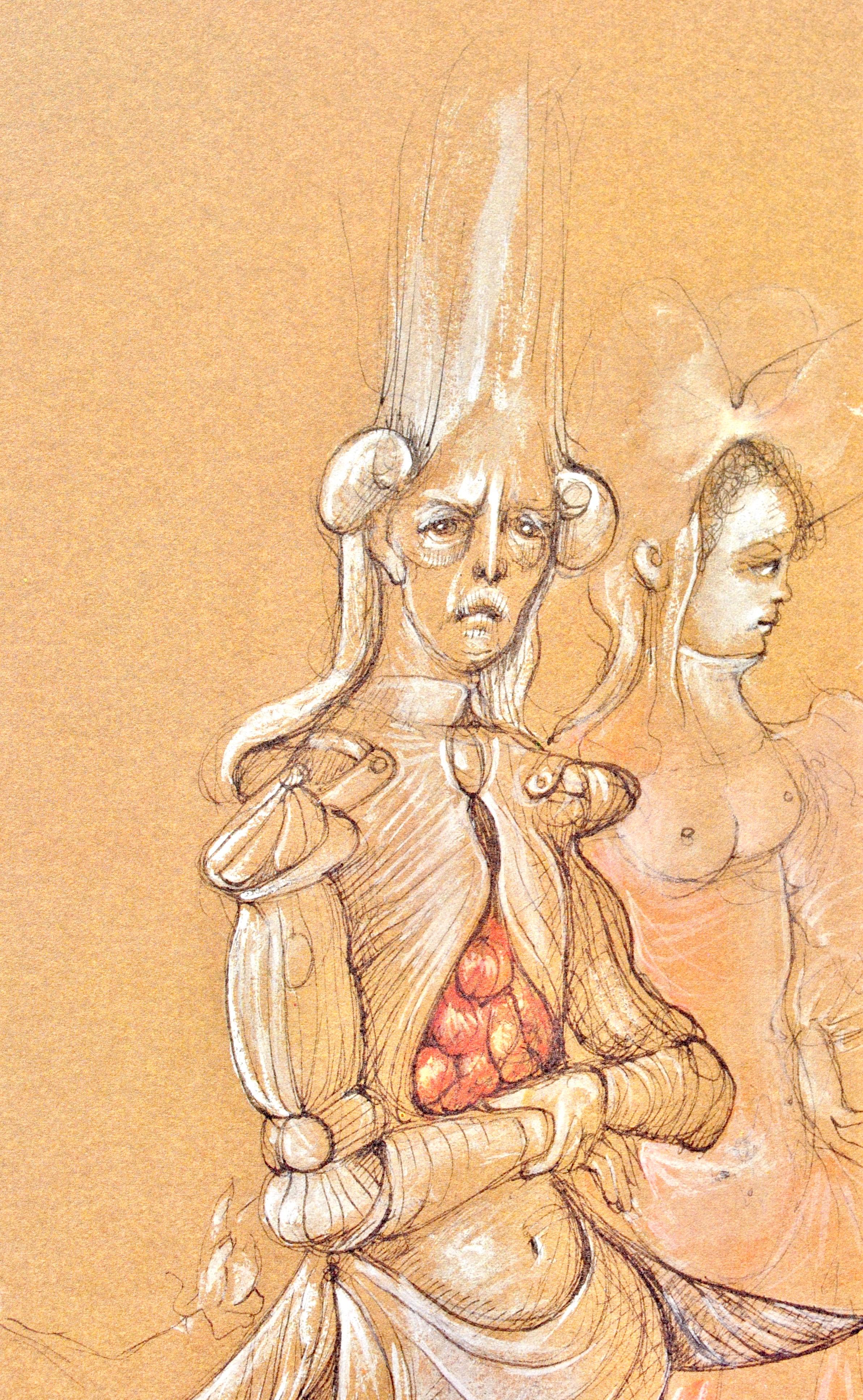 Fini, Composizione, Fruits de la Passion, XXe siècle (dopo) - Print di Leonor Fini