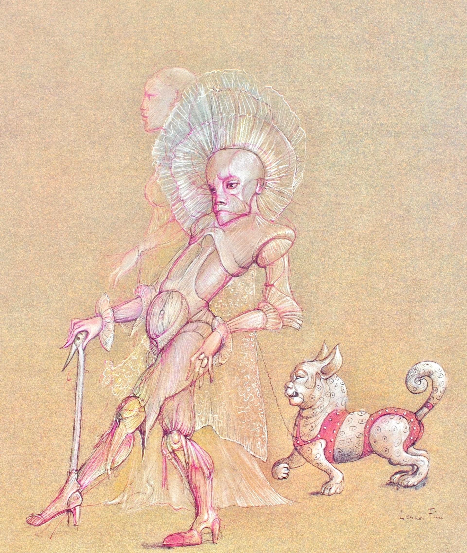 Fini, Composizione, Fruits de la Passion, XXe siècle (dopo) - Print di Leonor Fini
