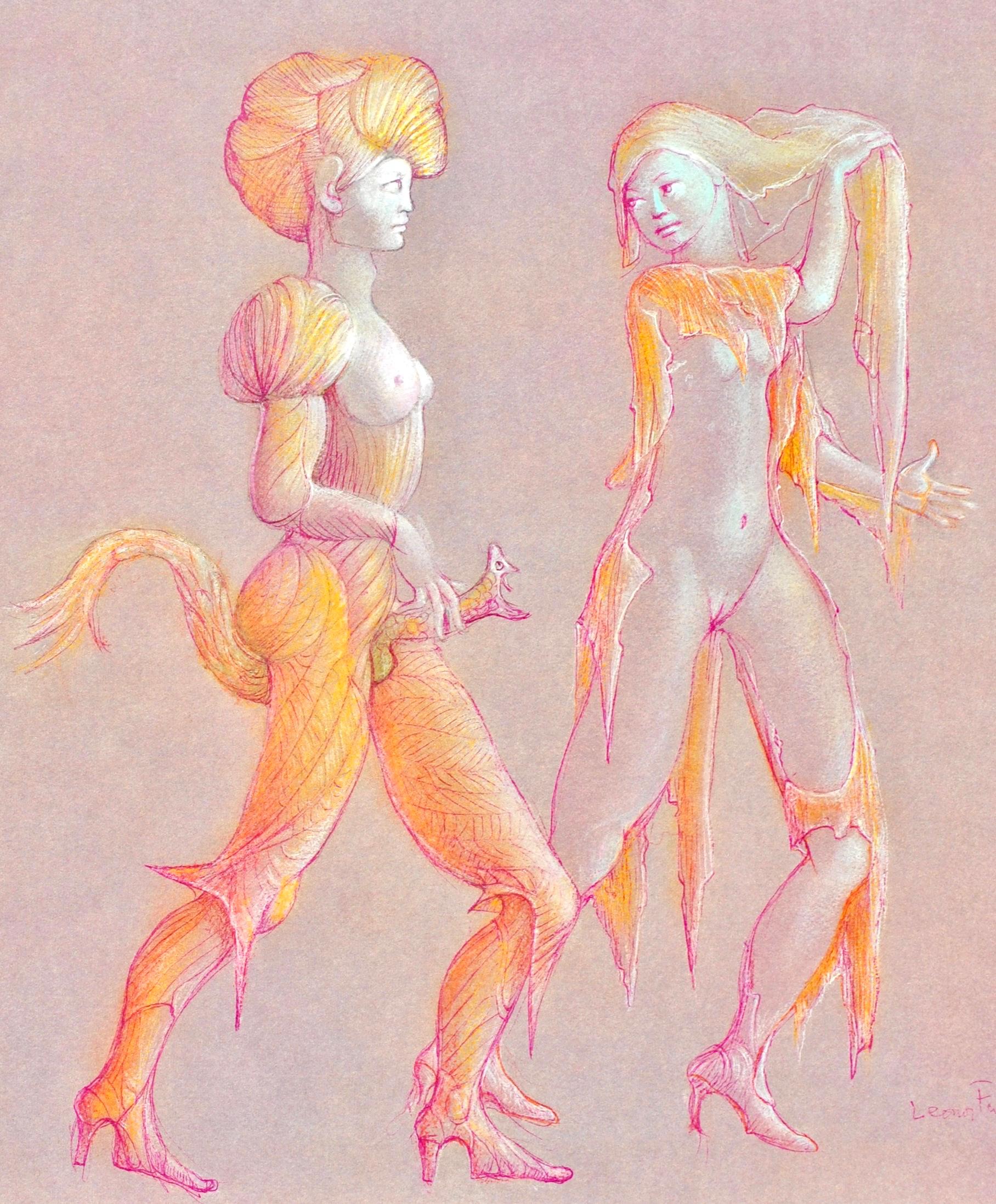 Fini, Composizione, Fruits de la Passion, XXe siècle (dopo) - Print di Leonor Fini