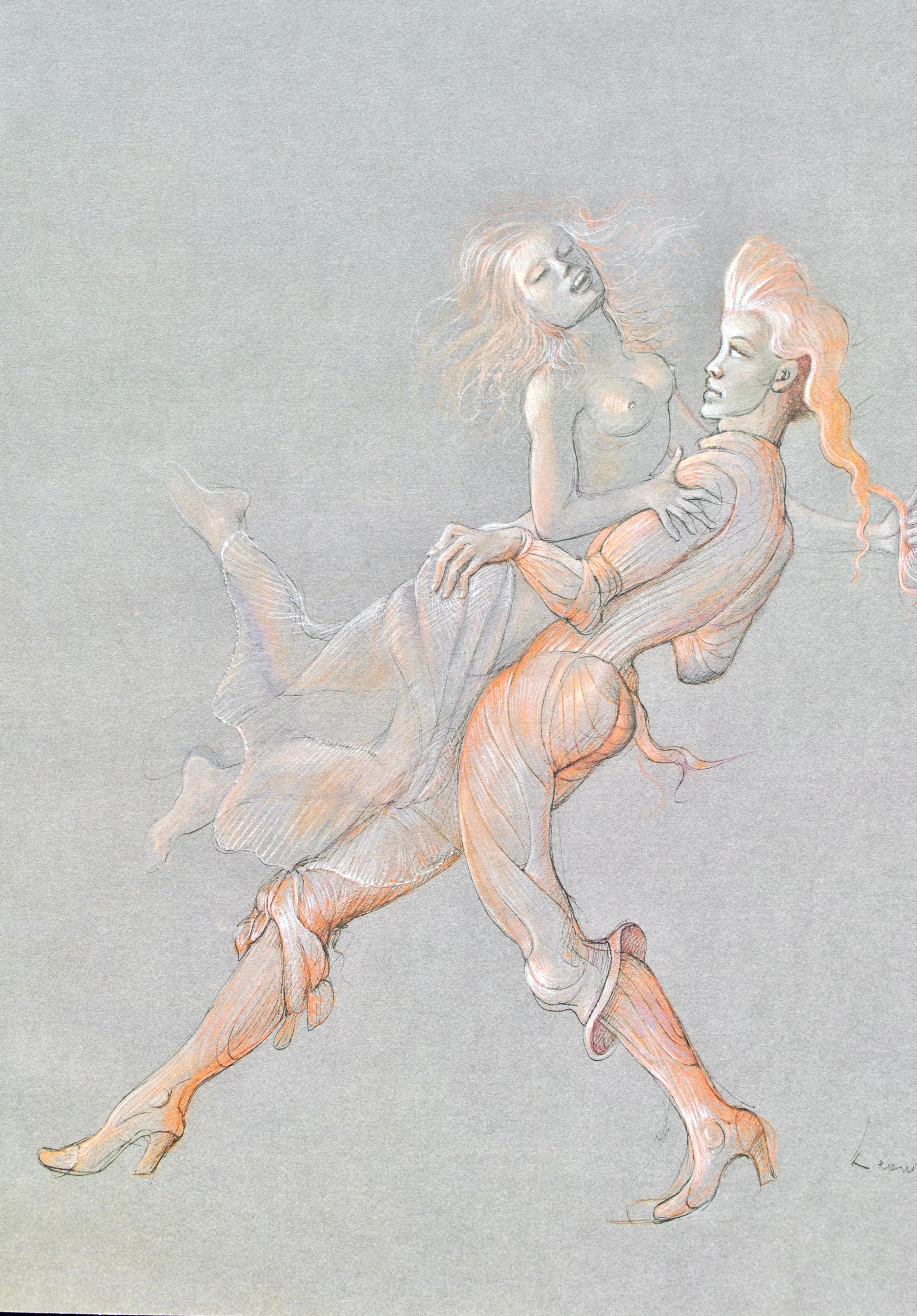 Fini, Composizione, Fruits de la Passion, XXe siècle (dopo) - Print di Leonor Fini