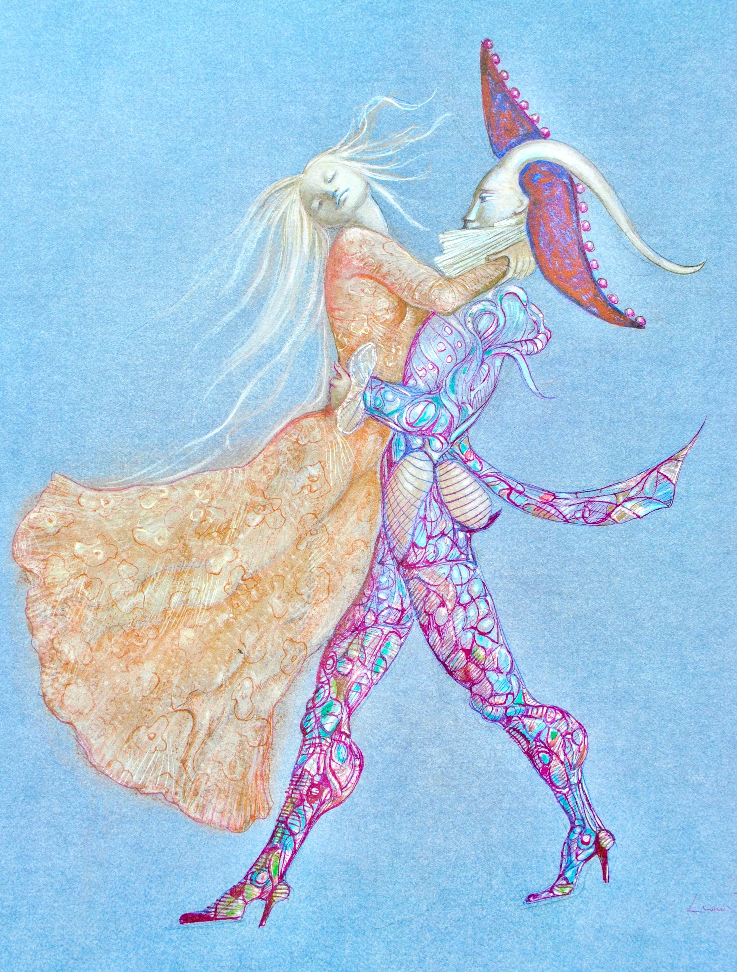 Fini, Composizione, Fruits de la Passion, XXe siècle (dopo) - Print di Leonor Fini
