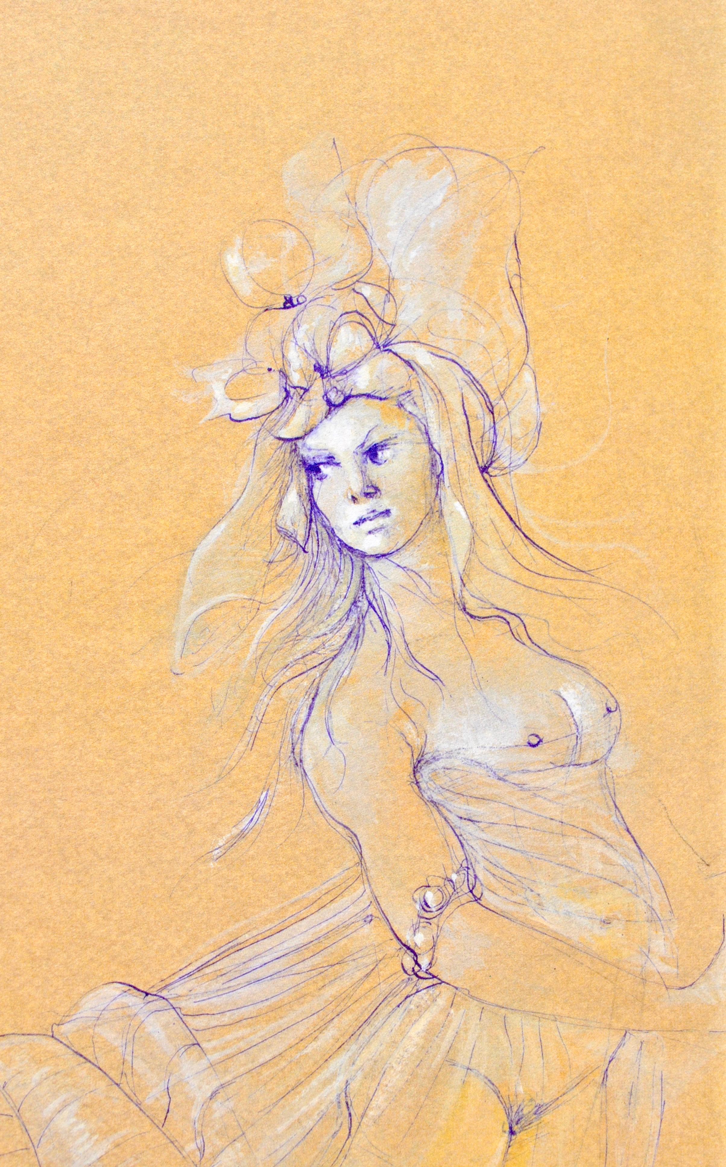 Fini, Composizione, Fruits de la Passion, XXe siècle (dopo) - Print Surrealismo di Leonor Fini