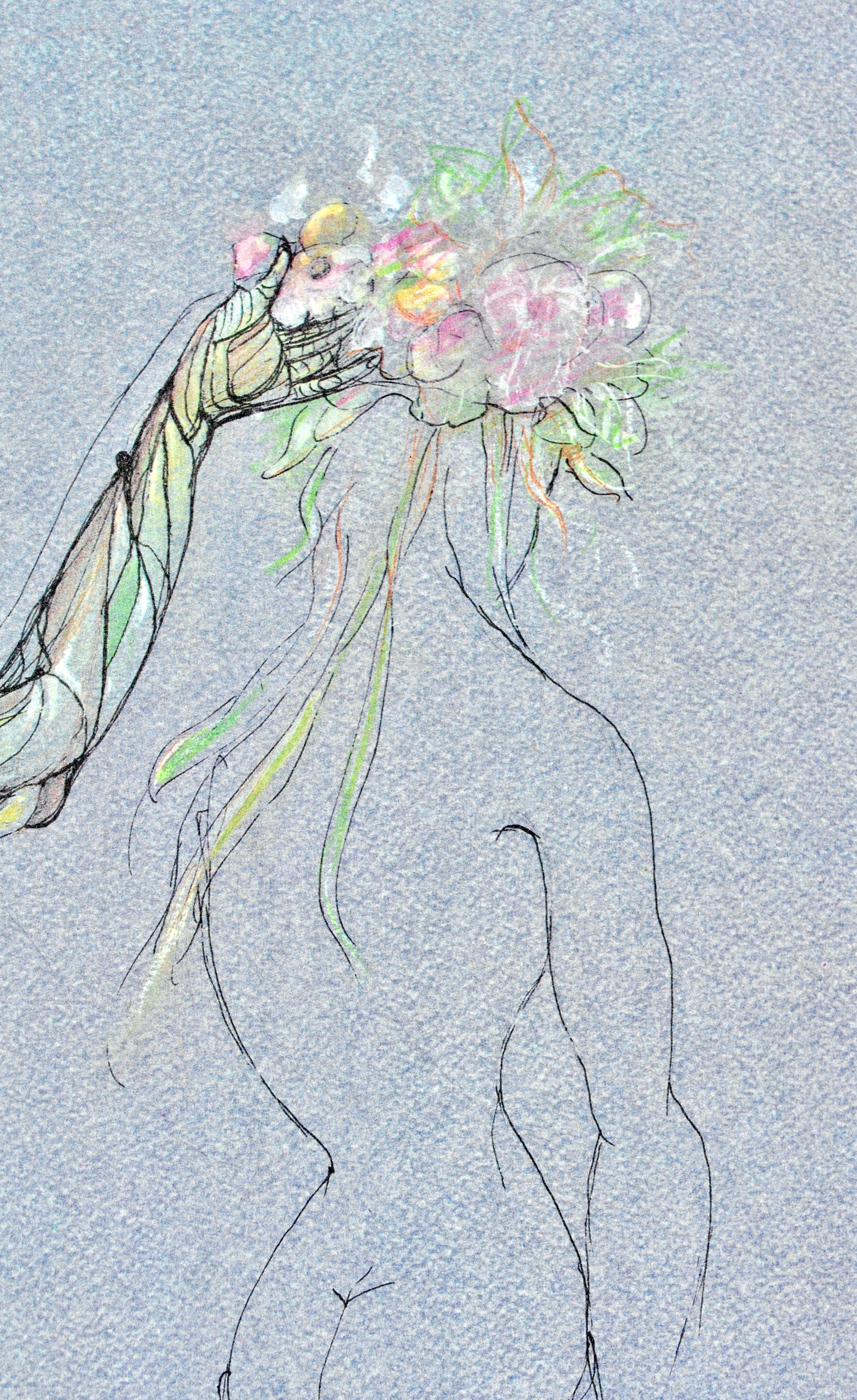 Fini, Composizione, Fruits de la Passion, XXe siècle (dopo) - Print Surrealismo di Leonor Fini