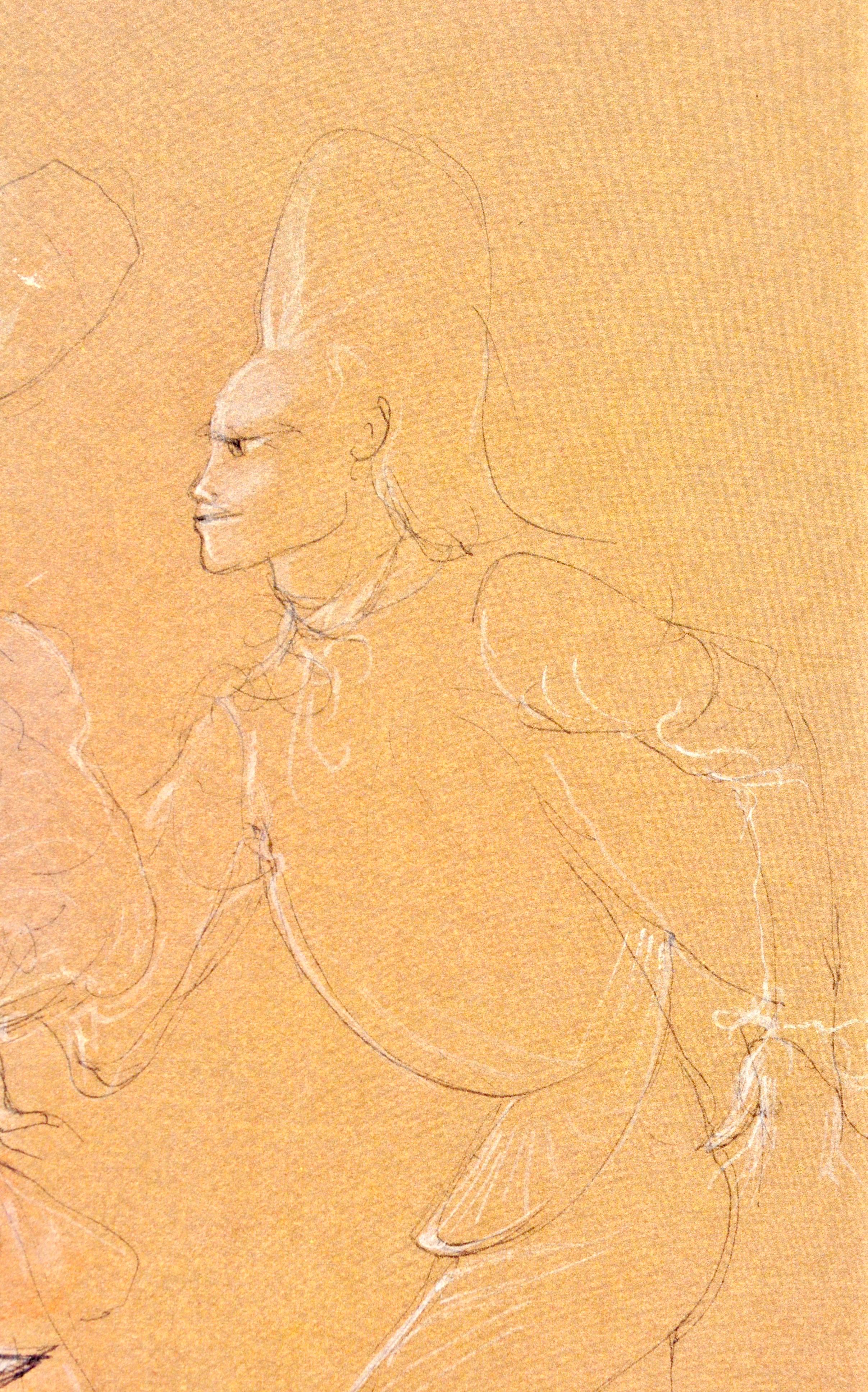 Fini, Composizione, Fruits de la Passion, XXe siècle (dopo) - Print Surrealismo di Leonor Fini