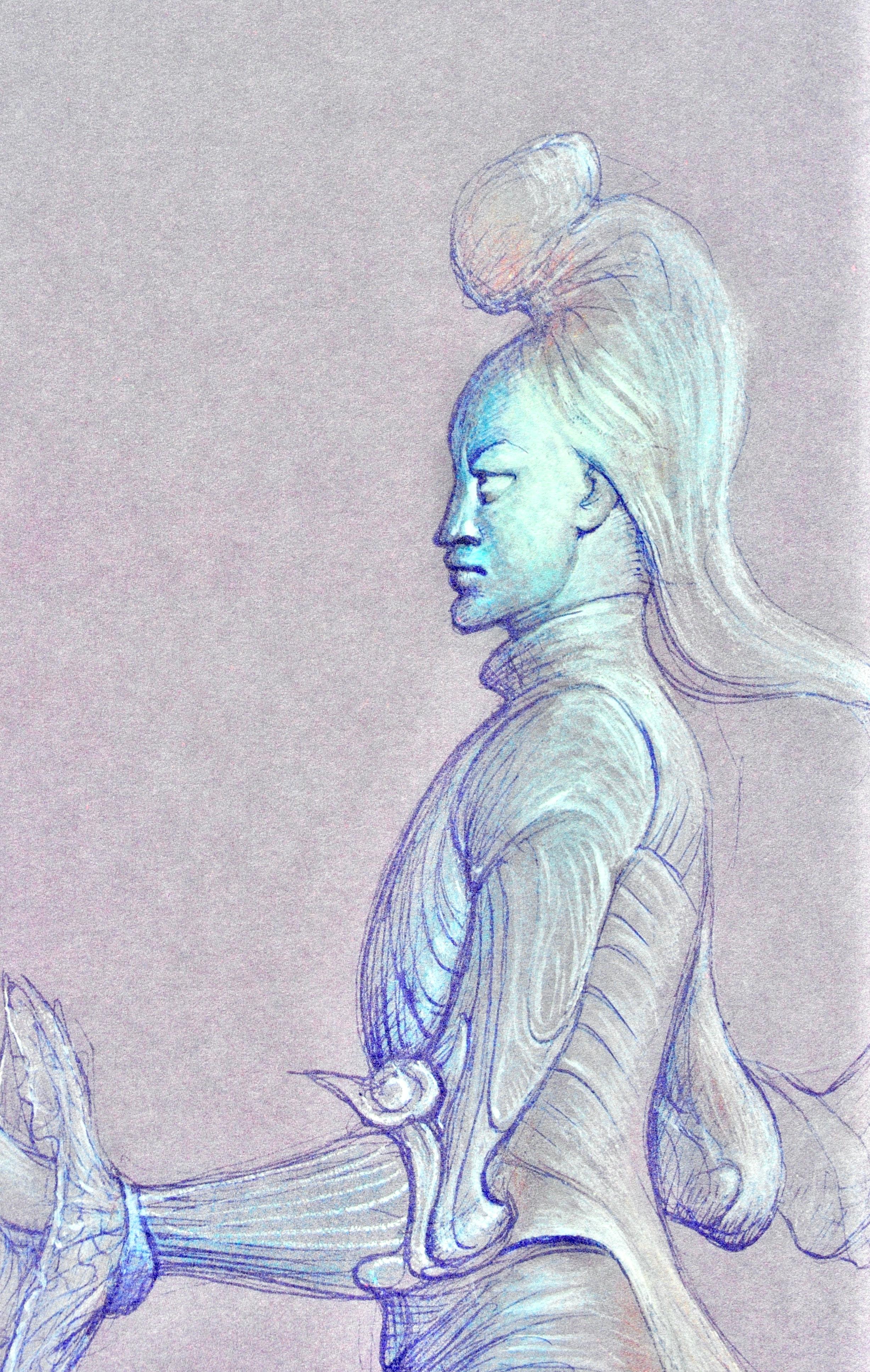 Fini, Composizione, Fruits de la Passion, XXe siècle (dopo) - Print Surrealismo di Leonor Fini