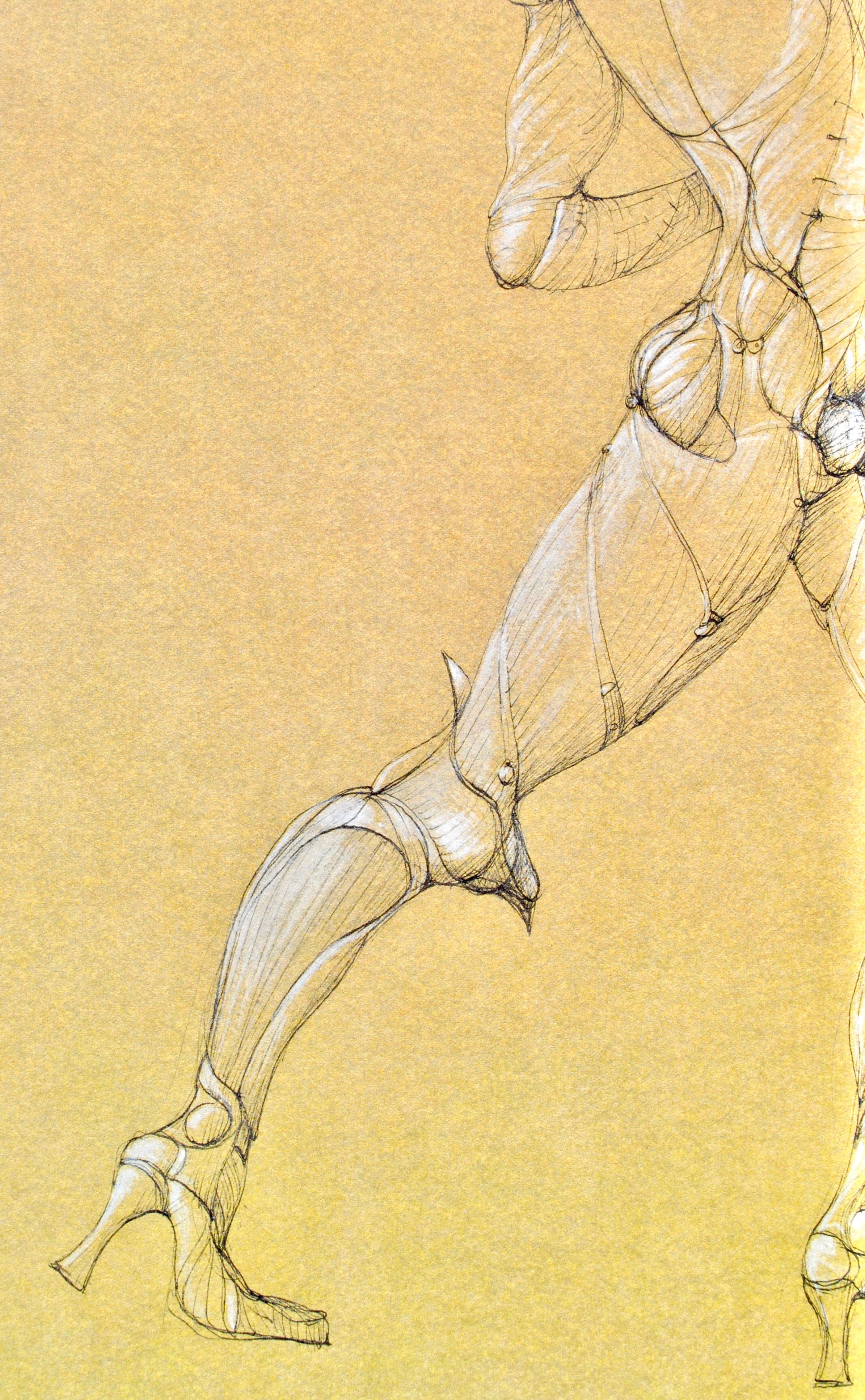 Fini, Composizione, Fruits de la Passion, XXe siècle (dopo) - Figurative Print Arancia di Leonor Fini