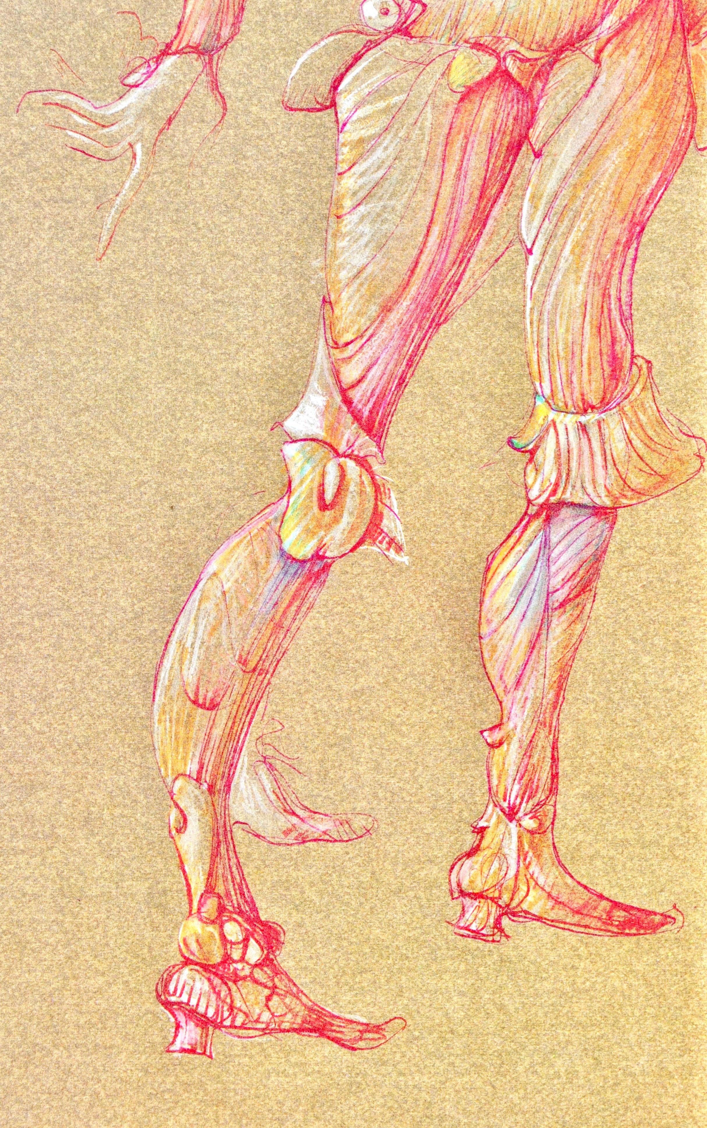 Fini, Composizione, Fruits de la Passion, XXe siècle (dopo) - Figurative Print Arancia di Leonor Fini