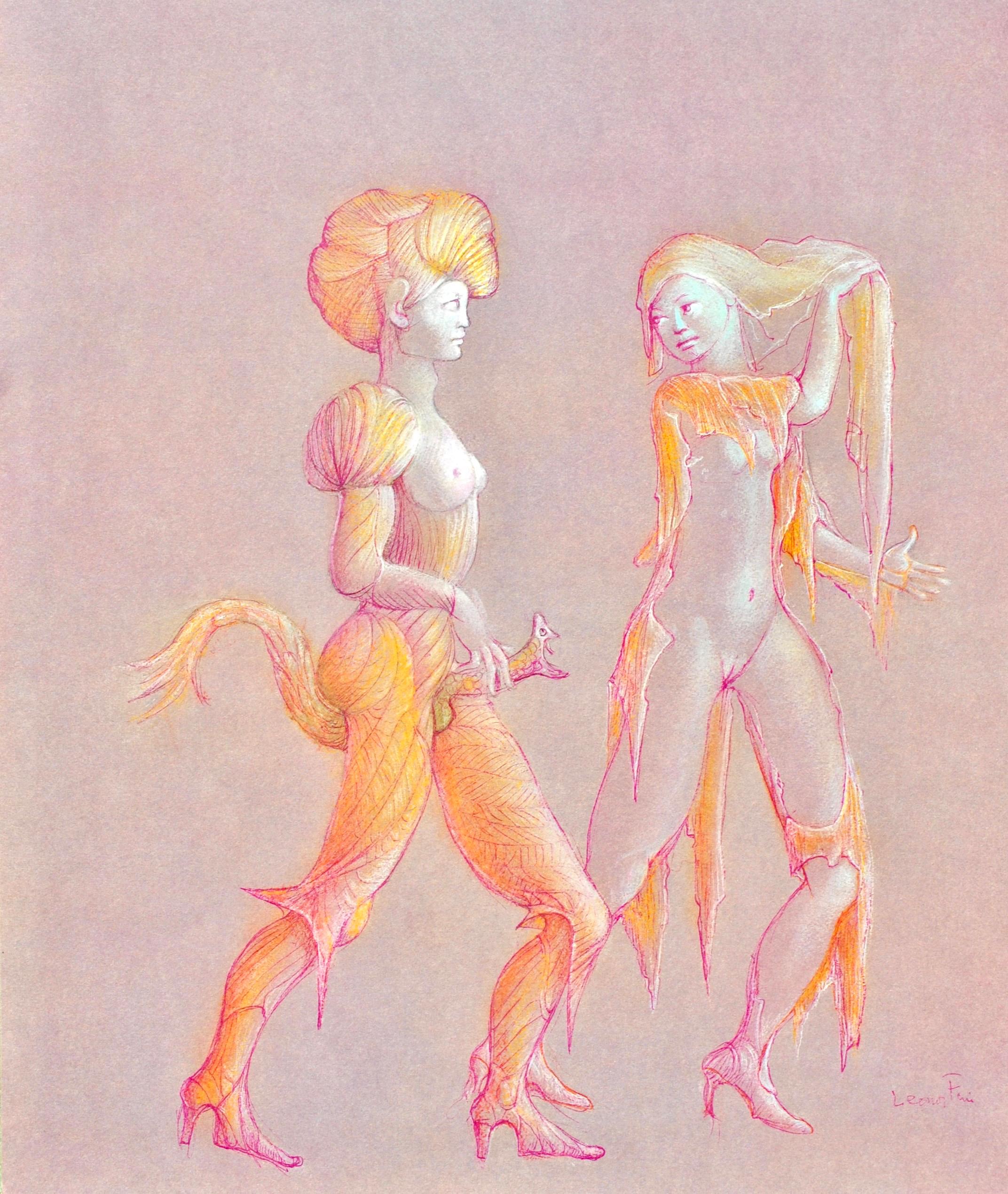 Figurative Print di Leonor Fini - Fini, Composizione, Fruits de la Passion, XXe siècle (dopo)