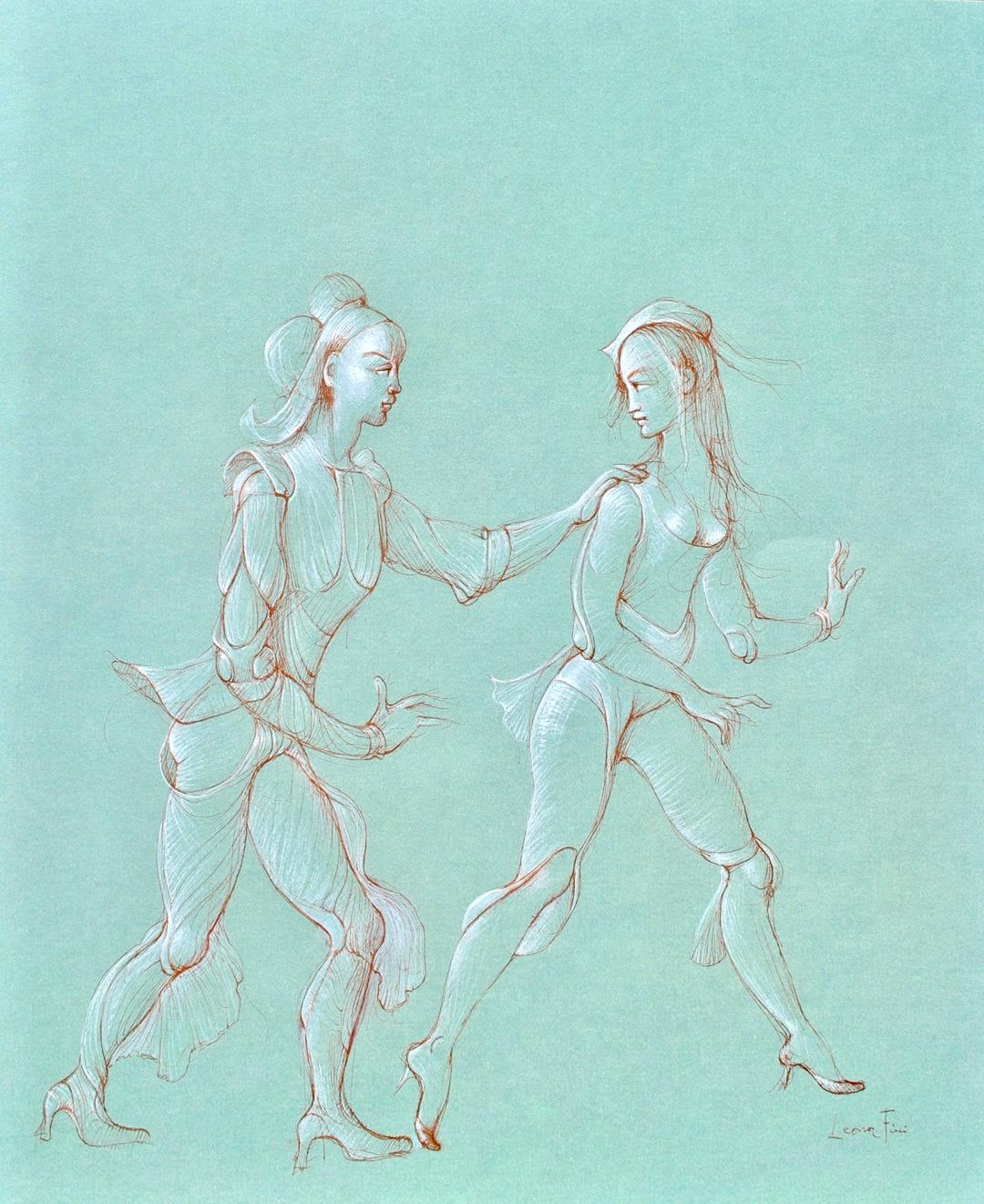 Figurative Print di Leonor Fini - Fini, Composizione, Fruits de la Passion, XXe siècle (dopo)