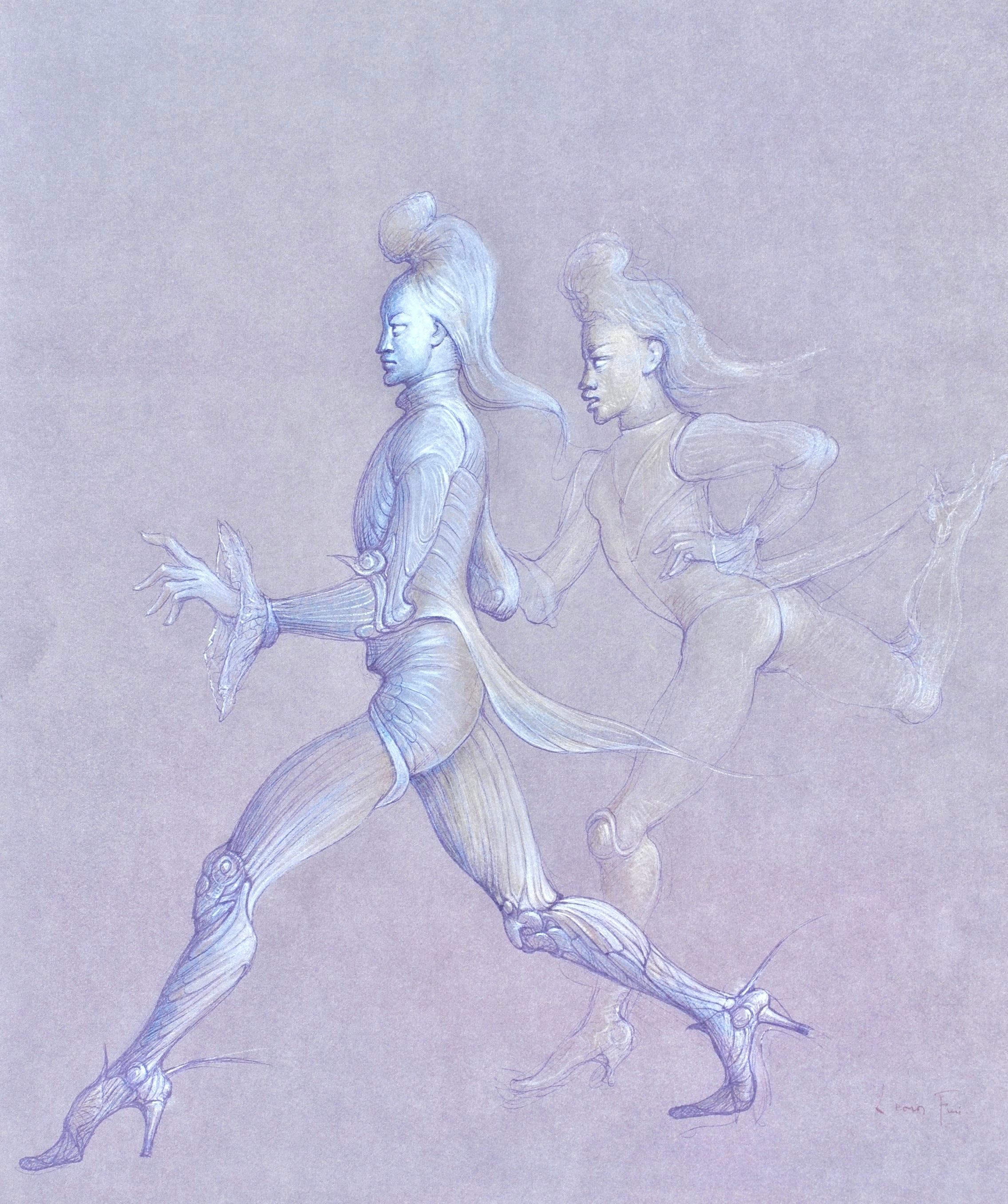 Figurative Print di Leonor Fini - Fini, Composizione, Fruits de la Passion, XXe siècle (dopo)