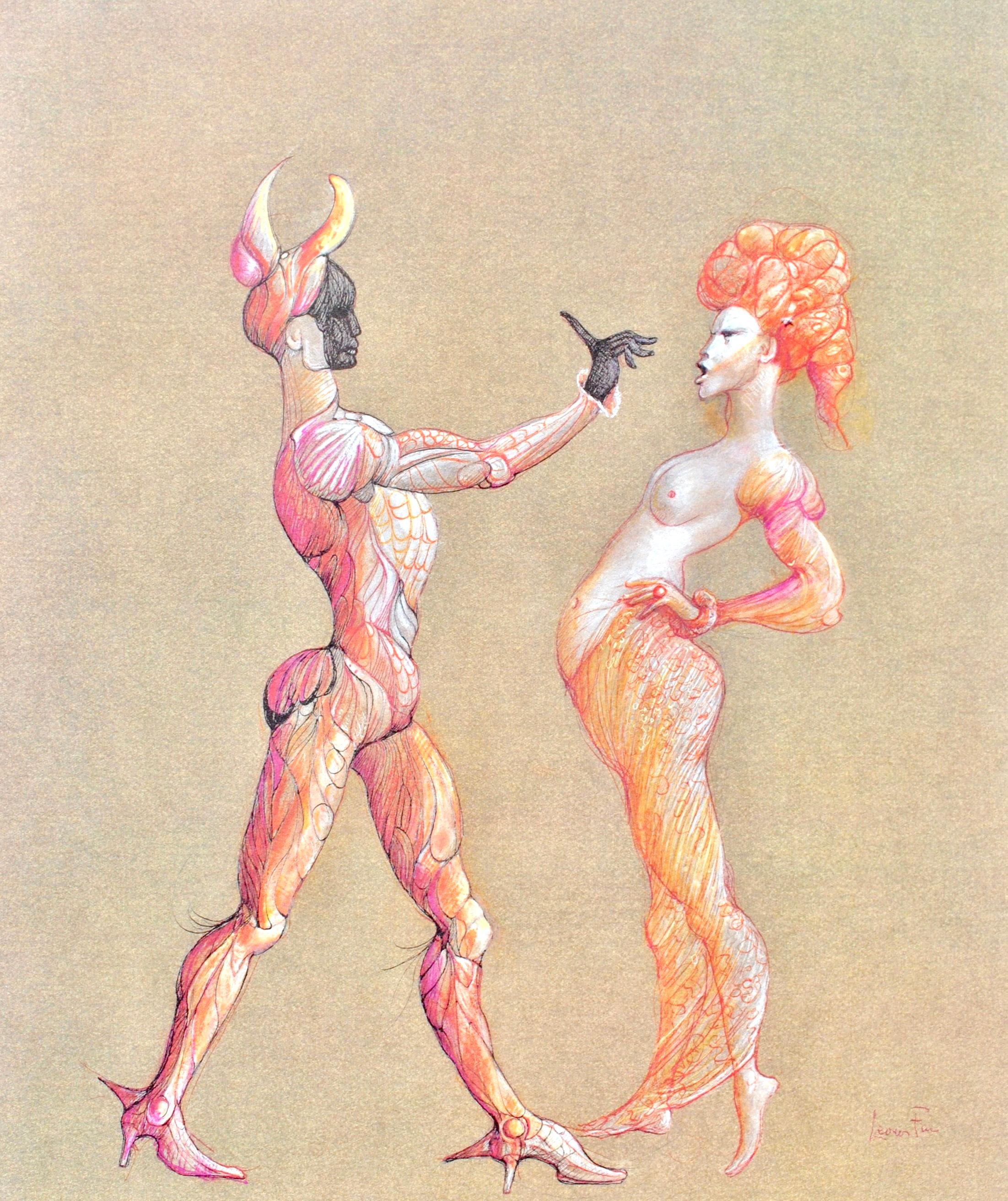 Figurative Print di Leonor Fini - Fini, Composizione, Fruits de la Passion, XXe siècle (dopo)