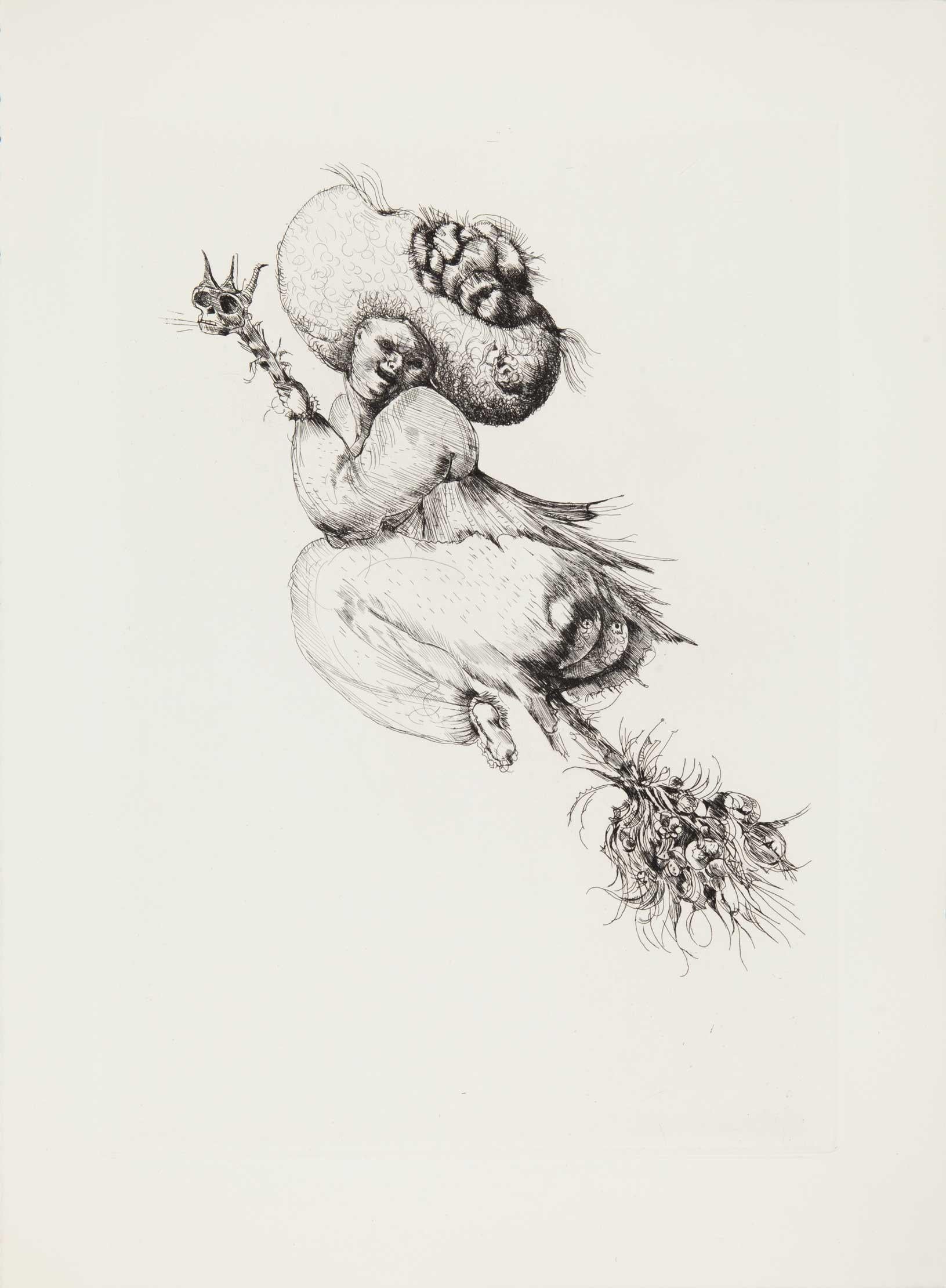 Portrait Print di Leonor Fini - Fourgon