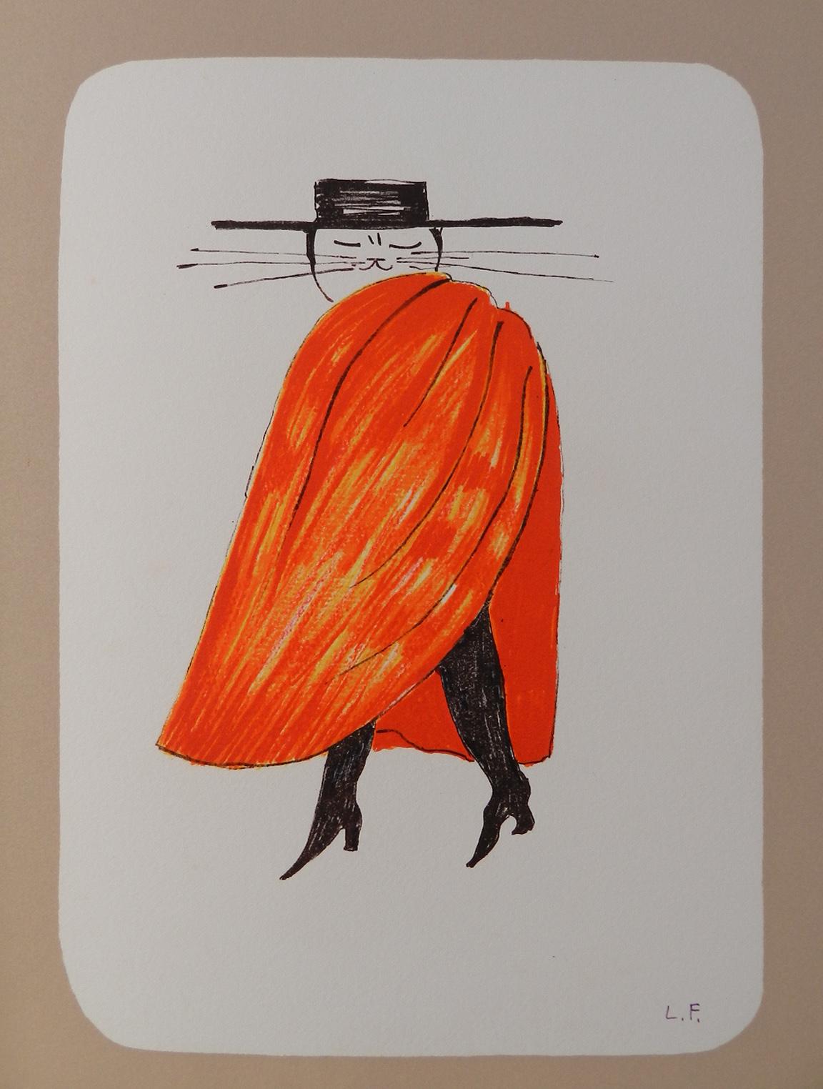 La Grande Parade des Chats - 60 illustrations de chats par Leonor Fini 1973 en vente 3