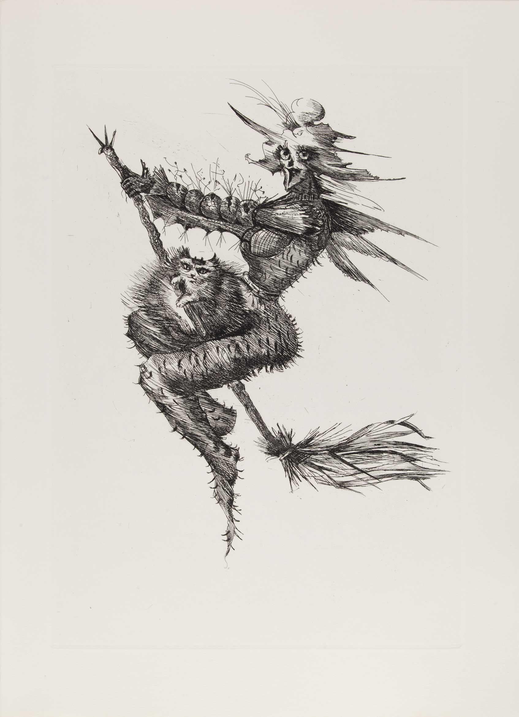 Leonor Fini Portrait Print - La Paiva