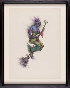 La Veuve (Hand-colored)