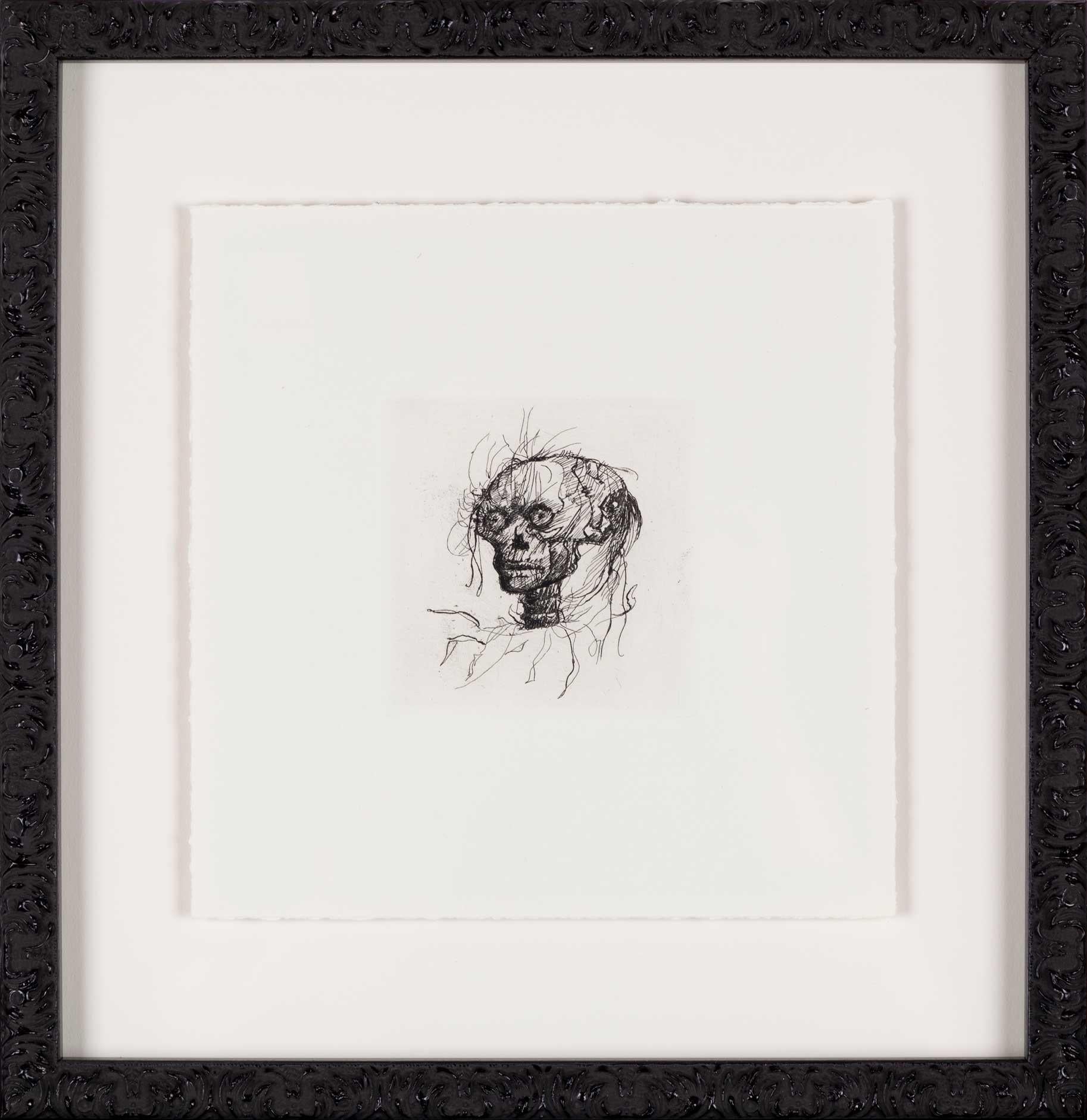 Portrait Print di Leonor Fini - Le Tête IV