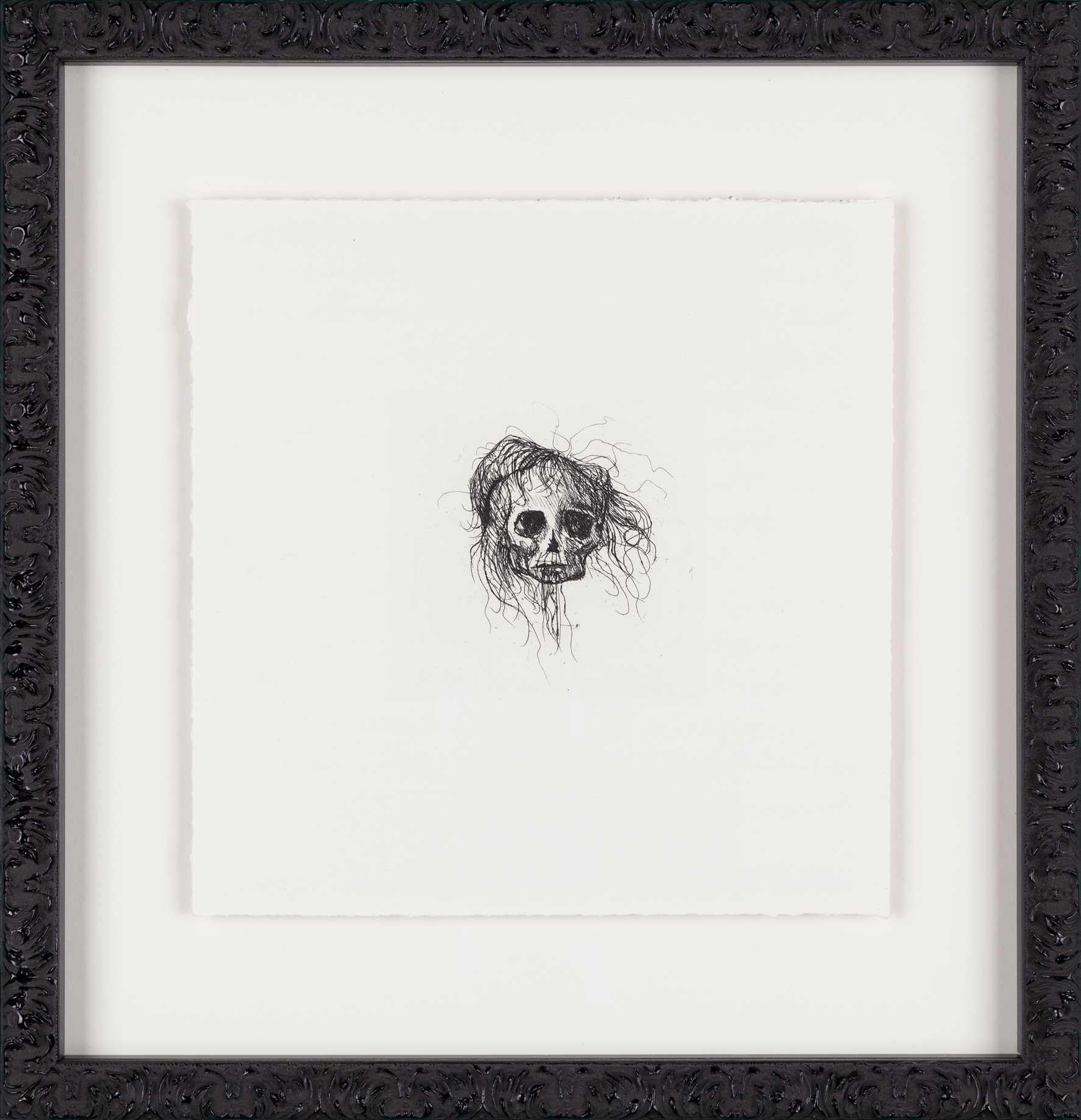 Leonor Fini Portrait Print - Le Tête IX