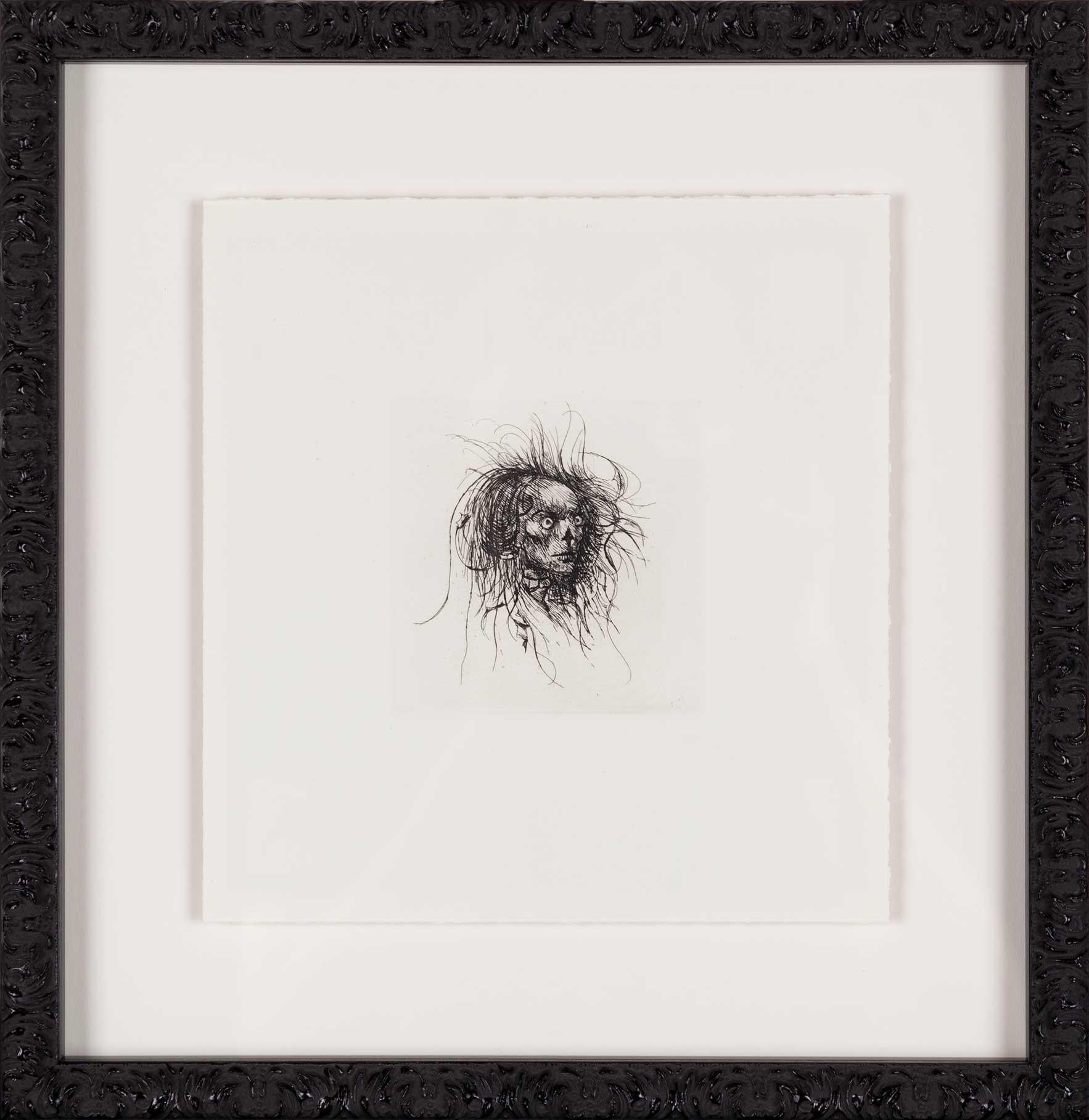 Portrait Print di Leonor Fini - Le Tête VI