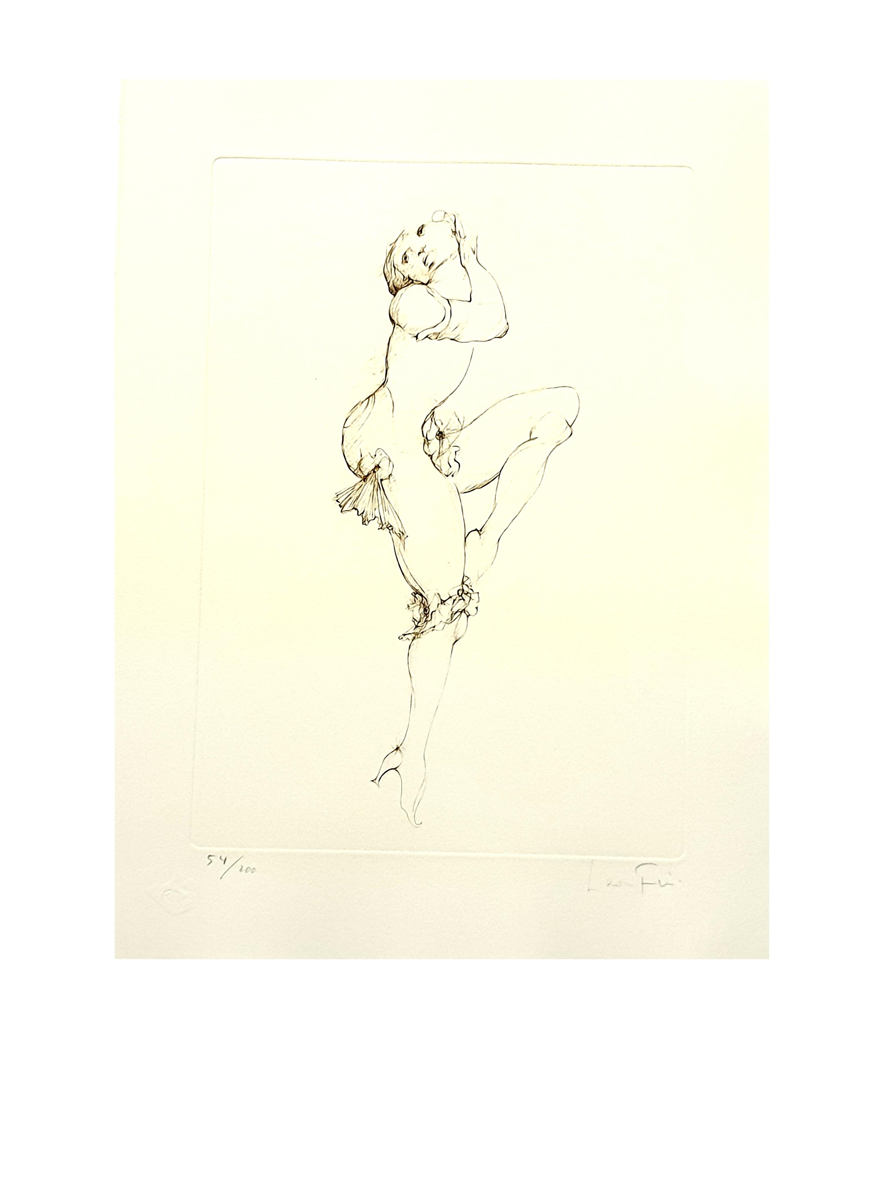 Leonor Fini - Tanzen - Original Handsignierte Lithographie im Angebot 2