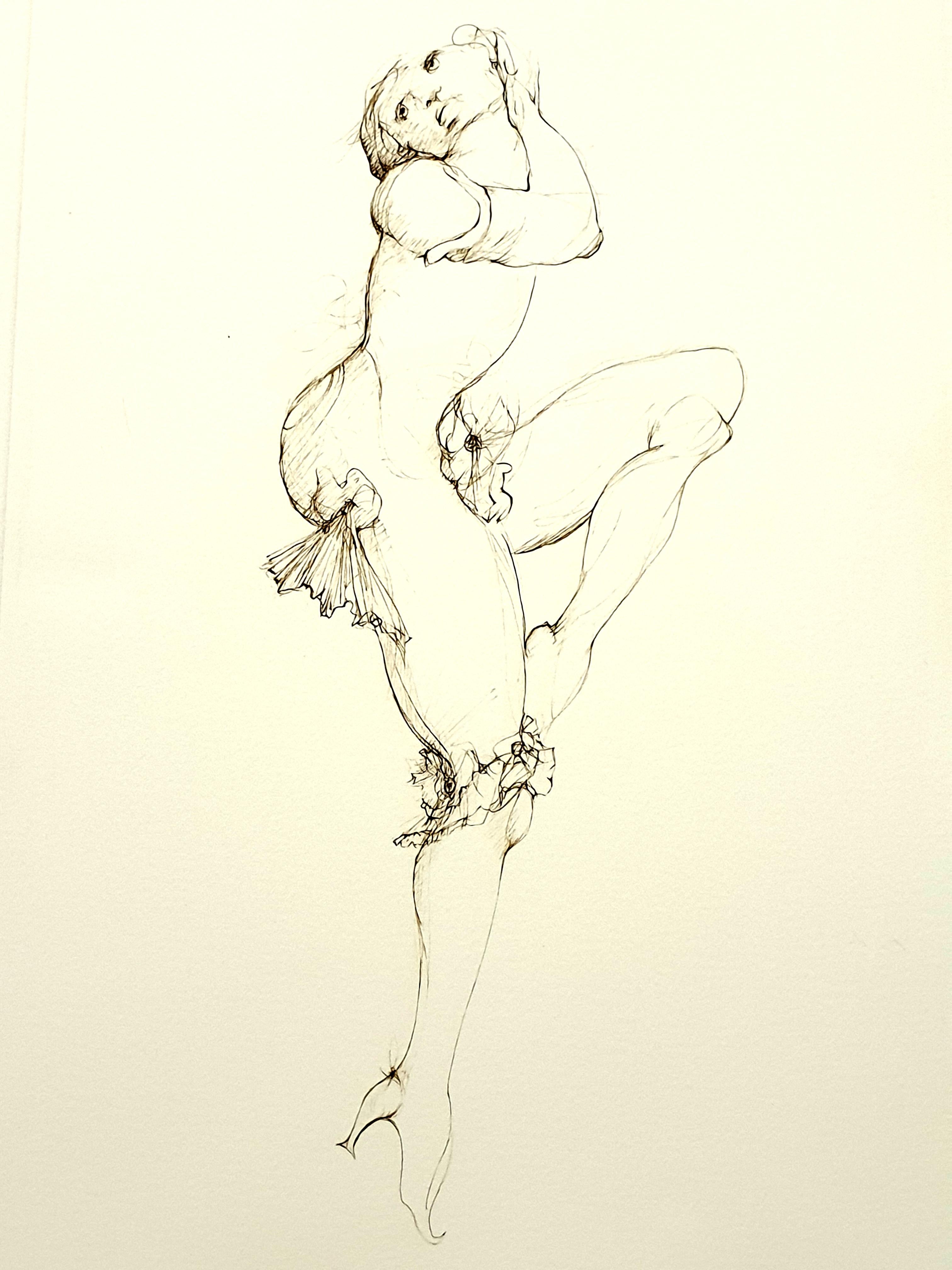Leonor Fini - Tanzen - Original Handsignierte Lithographie im Angebot 5