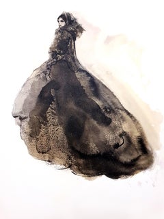 Leonor Fini - Vestida - Litografía original