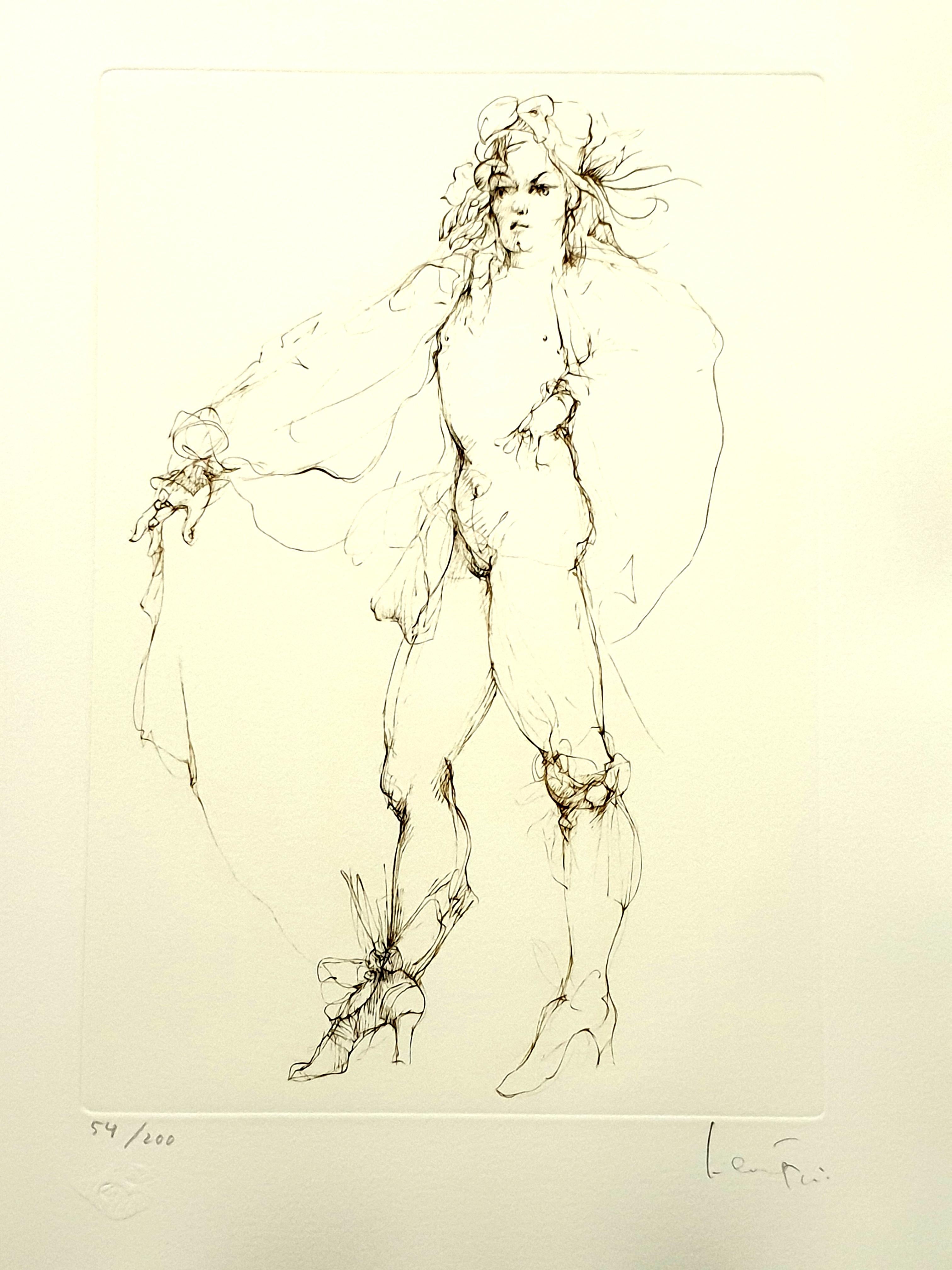 Leonor Fini - Fearless - Original Handsigned Lithograph
Les Elus de la Nuit
1986
Conditions: excellent
Handsigned and Numbered
Edition: 230
Dimensions: 38 x 28 cm 
Editions: Trinckvel, Paris