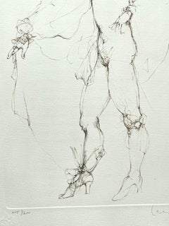 Leonor Fini, King, rare lithograph on Arches paper, circa 1980