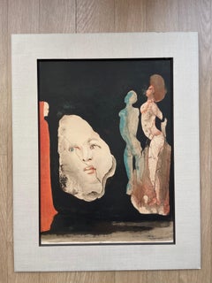 Leonor Fini, original lithograph from Satiricon, 1970