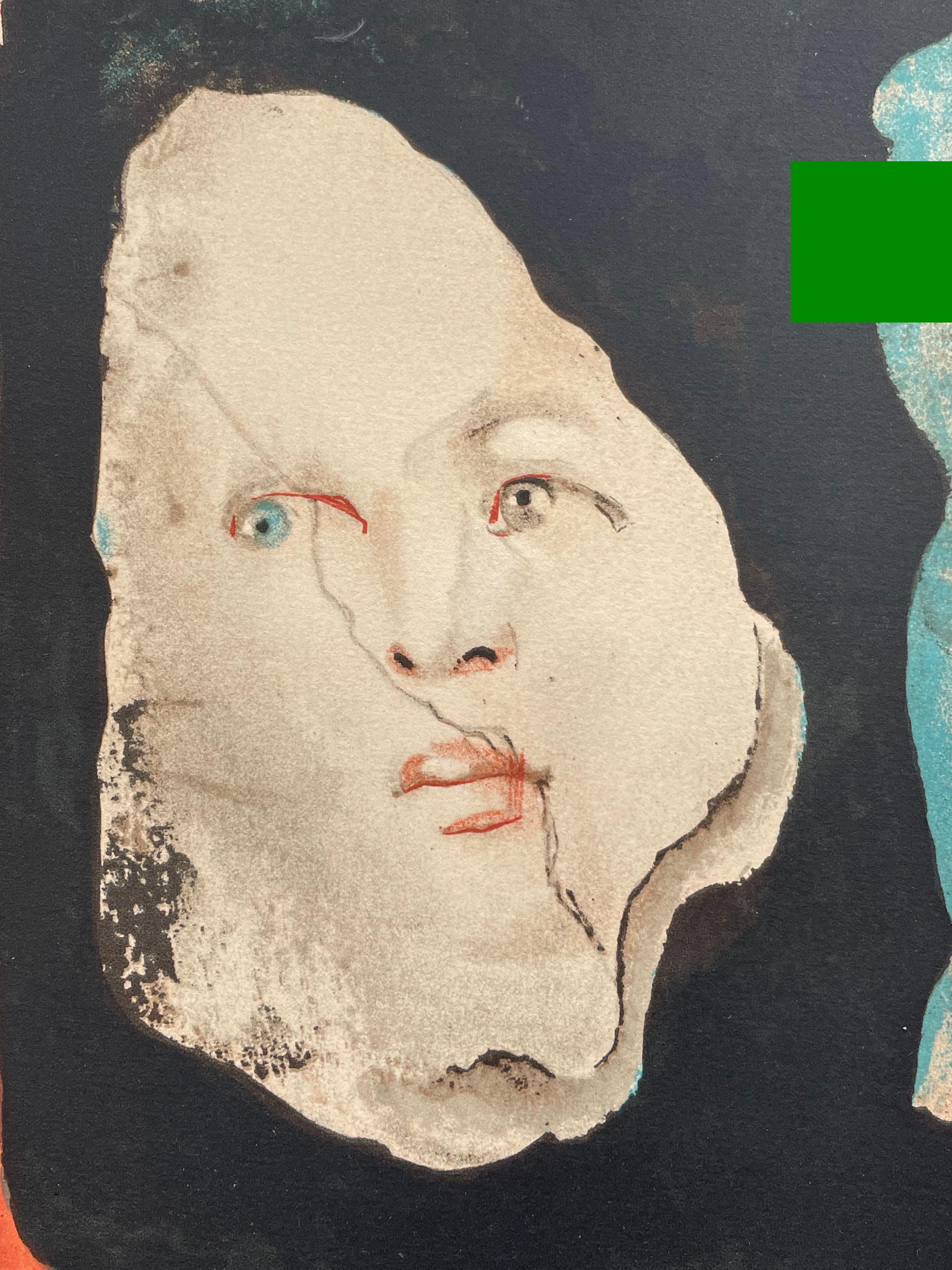 Leonor Fini, litografia originale da Satiricon, 1970 in vendita 4