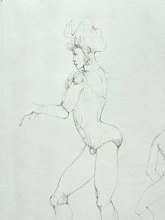 Leonor Fini, rare lithograph on Arches paper, circa 1980