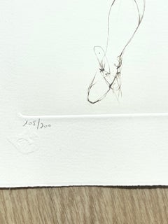 Leonor Fini, rare lithograph on Arches paper, circa 1980