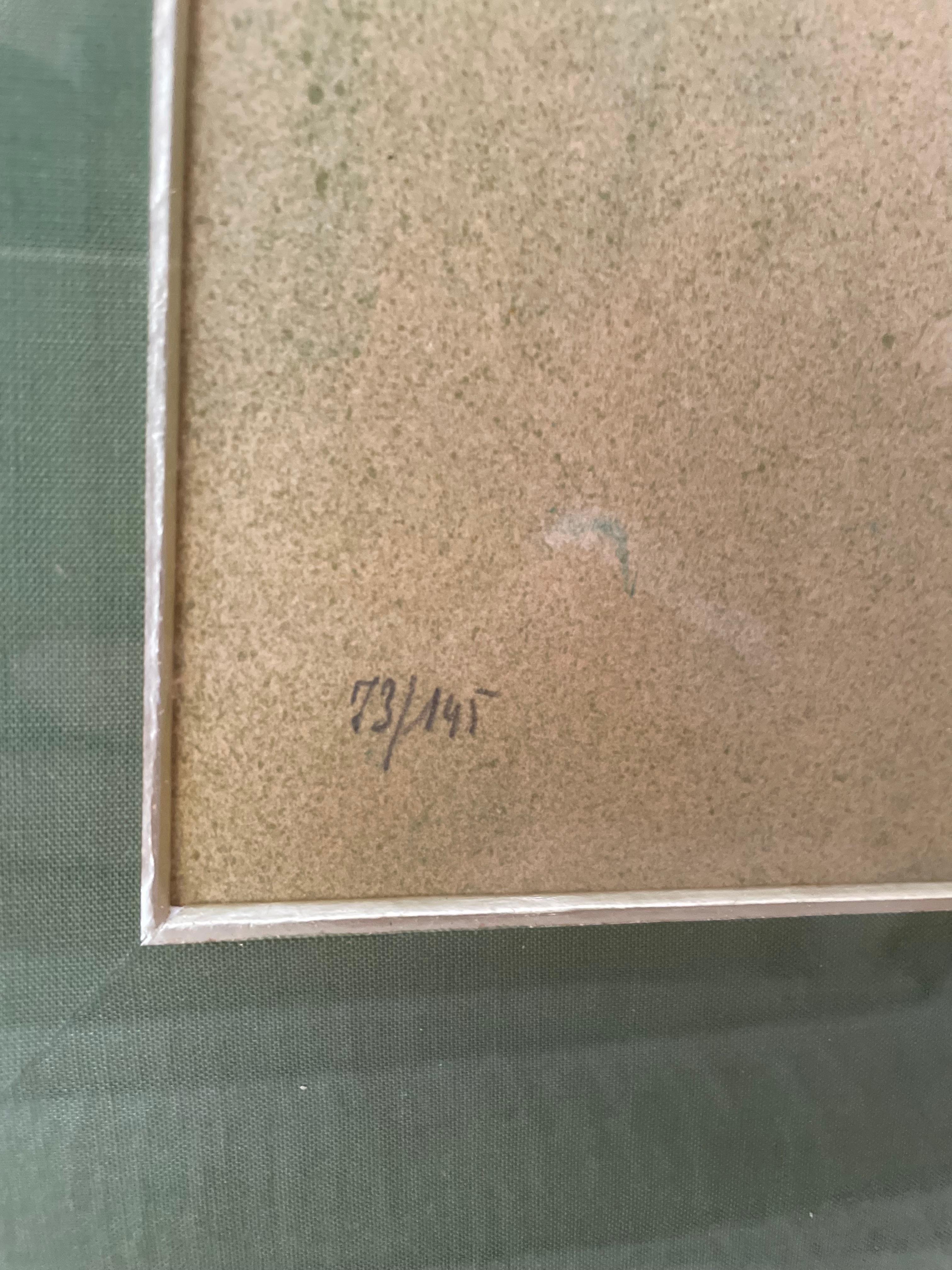 Leonor Fini, rara litografía original sobre papel, hacia 1970 en venta 4