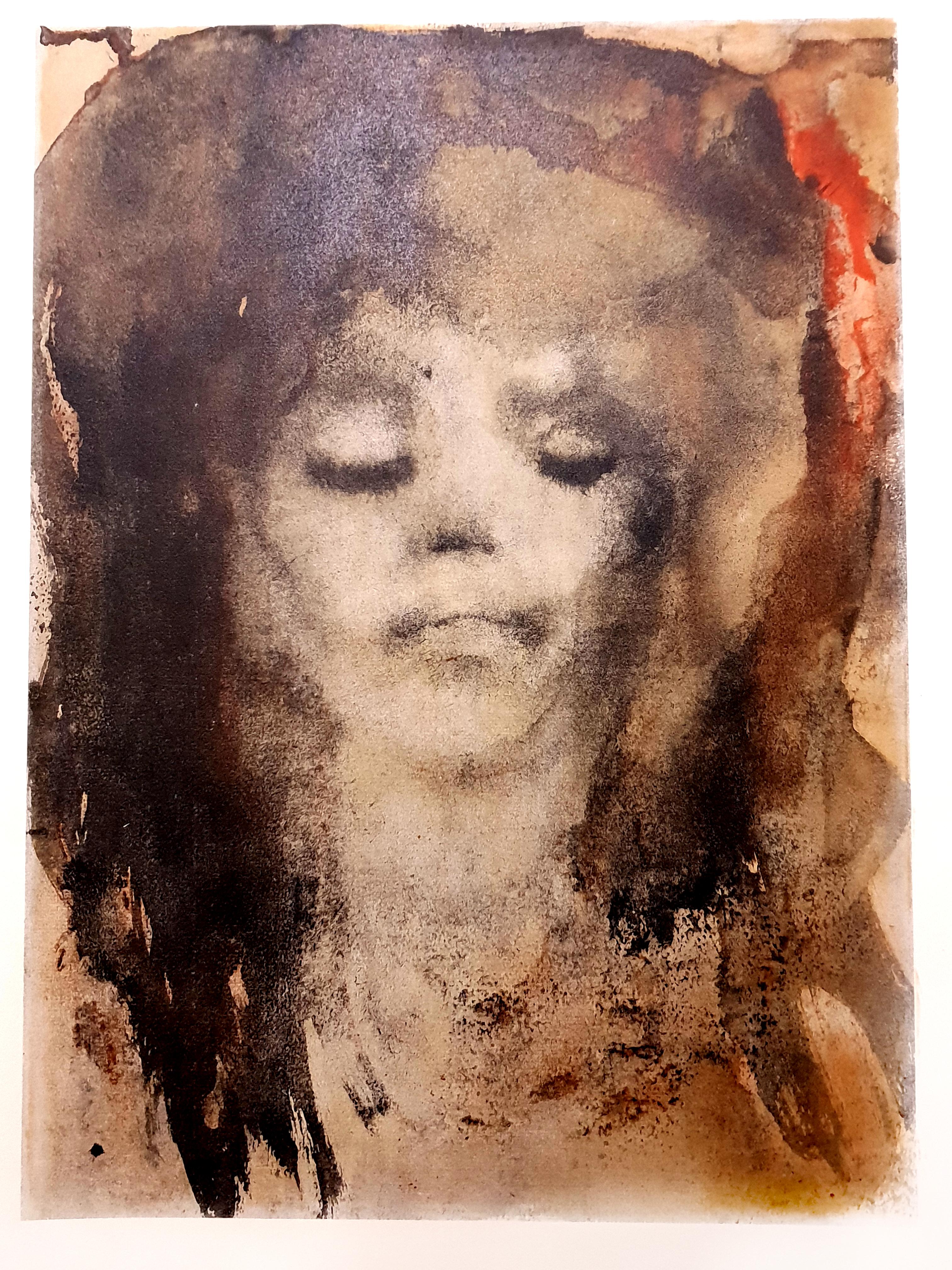 Leonor Fini - Rothaariges Mädchen - Original Lithographie
Die Blumen des Bösen
1964
Bedingungen: ausgezeichnet
Auflage: 500 
Abmessungen: 46 x 34 cm 
Editionen: Le Cercle du Livre Précieux, Paris
Unsigniert und nicht nummeriert wie ausgestellt