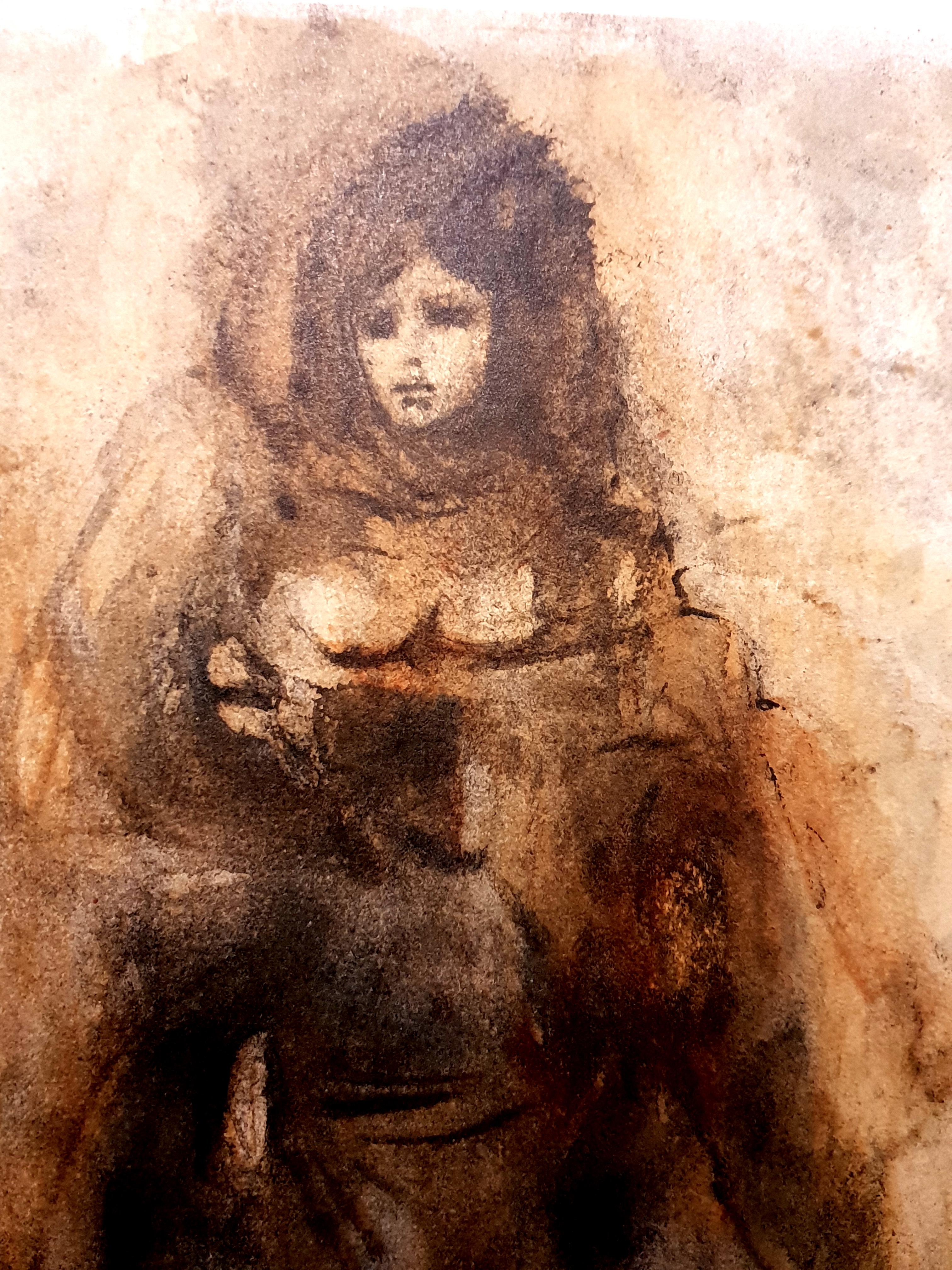 Leonor Fini - Tristeza - Litografía original en venta 3
