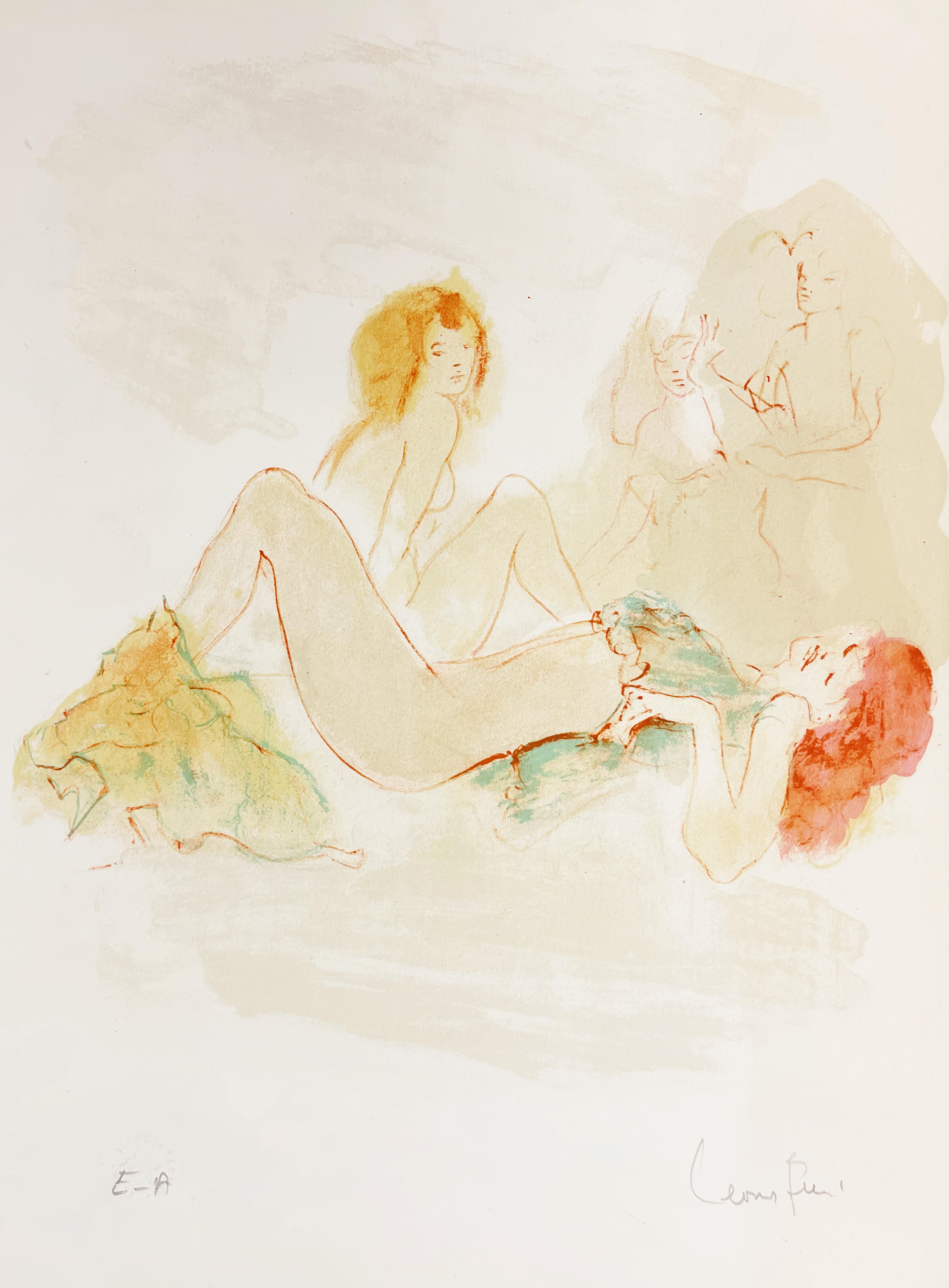 Leonor Fini, Untitled, from Parallel, 1969