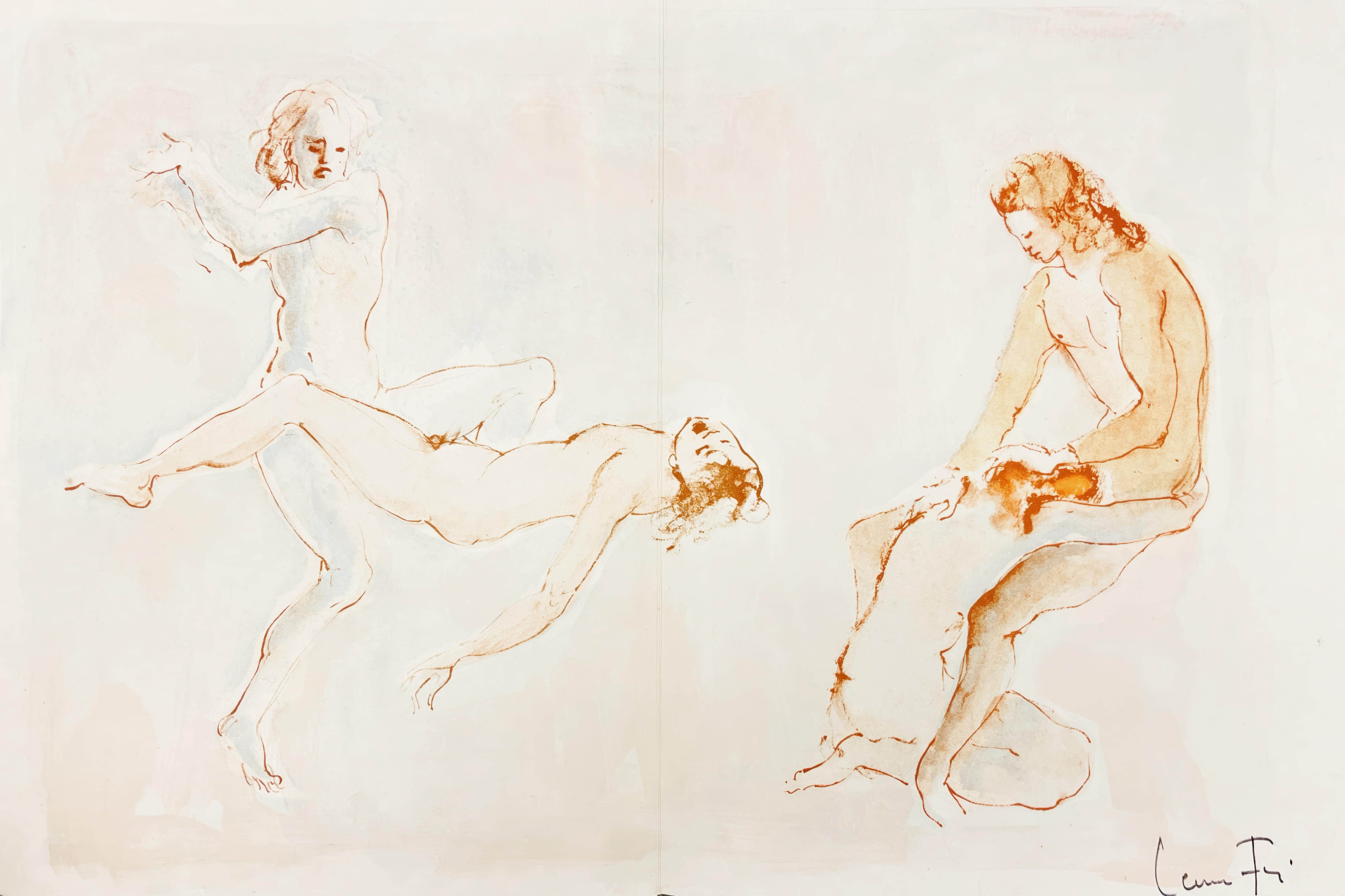 Leonor Fini, Untitled, from Parallel, 1969
