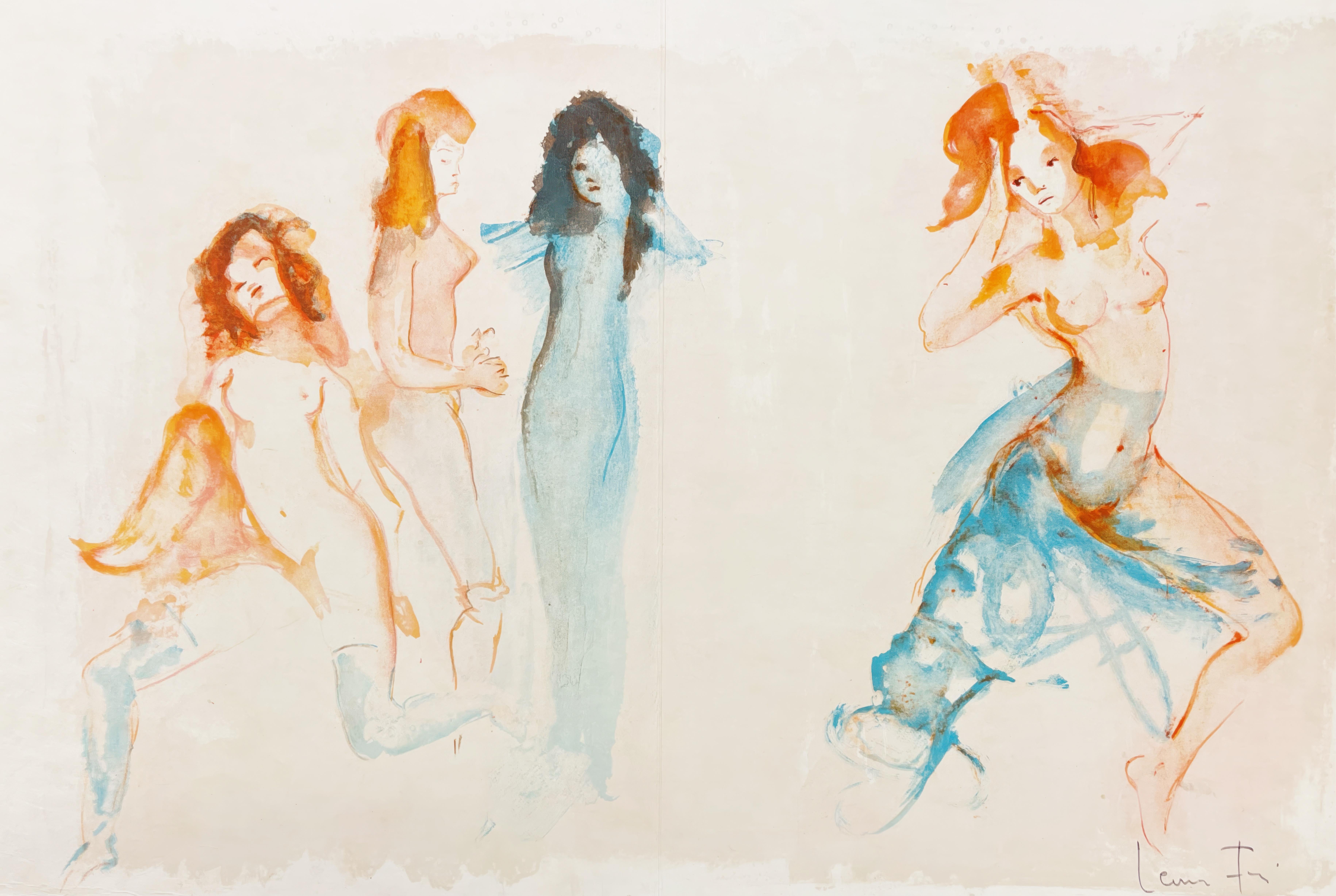 Leonor Fini, Ohne Titel, aus Parallele, 1969
