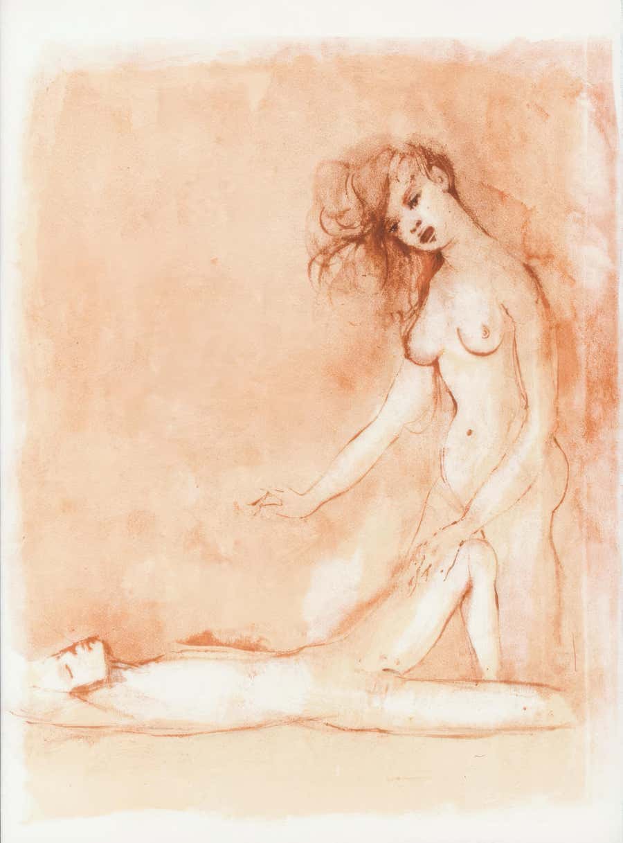 Leonor Fini, Untitled, from Parallelement, 1969