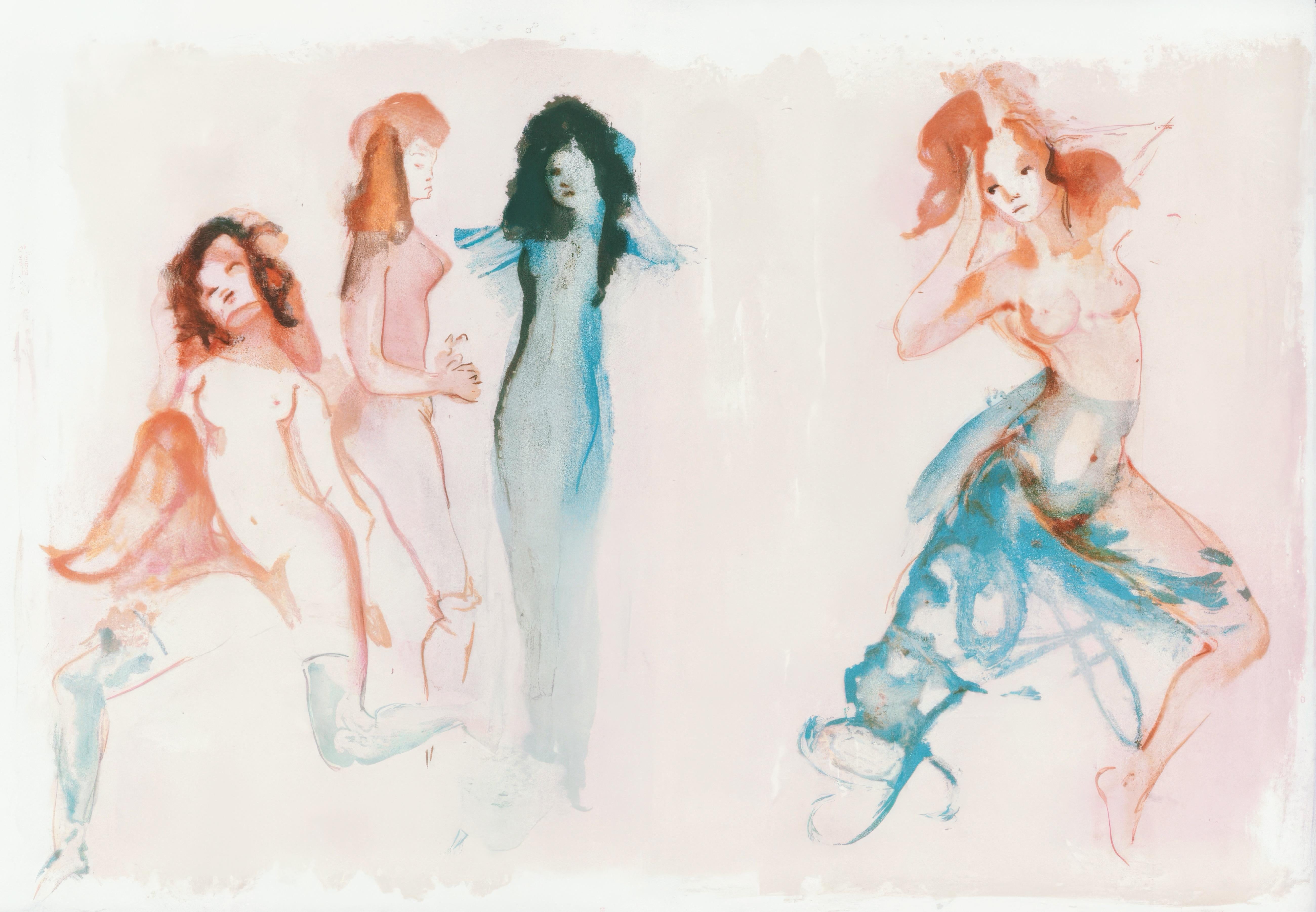 Leonor Fini, Sans titre, extrait de Parallele, 1969