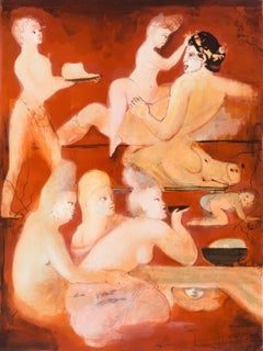 Leonor Fini, Untitled, from Satiricon, 1970
