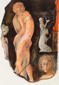 Leonor Fini, Untitled, from Satiricon, 1970