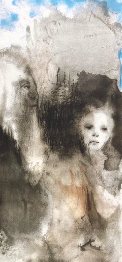 Leonor Fini, Sans titre, d'après Shakespeare, La Tempête, 1965