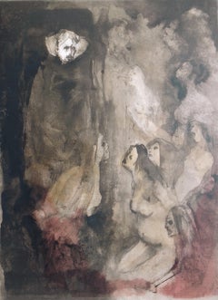 Leonor Fini, Untitled, from The Flowers of Evil, 1964