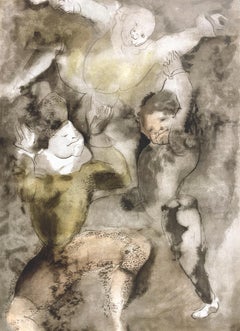 Leonor Fini, Untitled, from Shakespeare, The Tempest, 1965