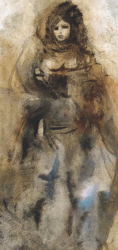 Leonor Fini, Sin título, de Las flores del mal, 1964