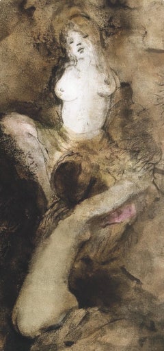 Leonor Fini, Untitled, from The Flowers of Evil, 1964