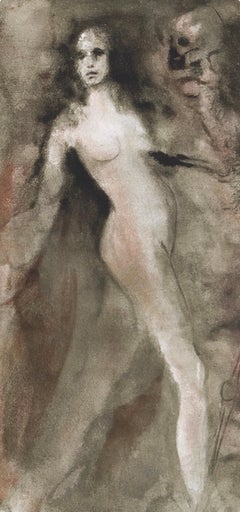 Leonor Fini, Untitled, from The Flowers of Evil, 1964