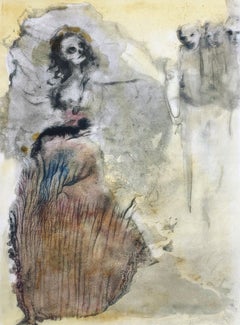 Leonor Fini, Untitled, from The Flowers of Evil, 1964